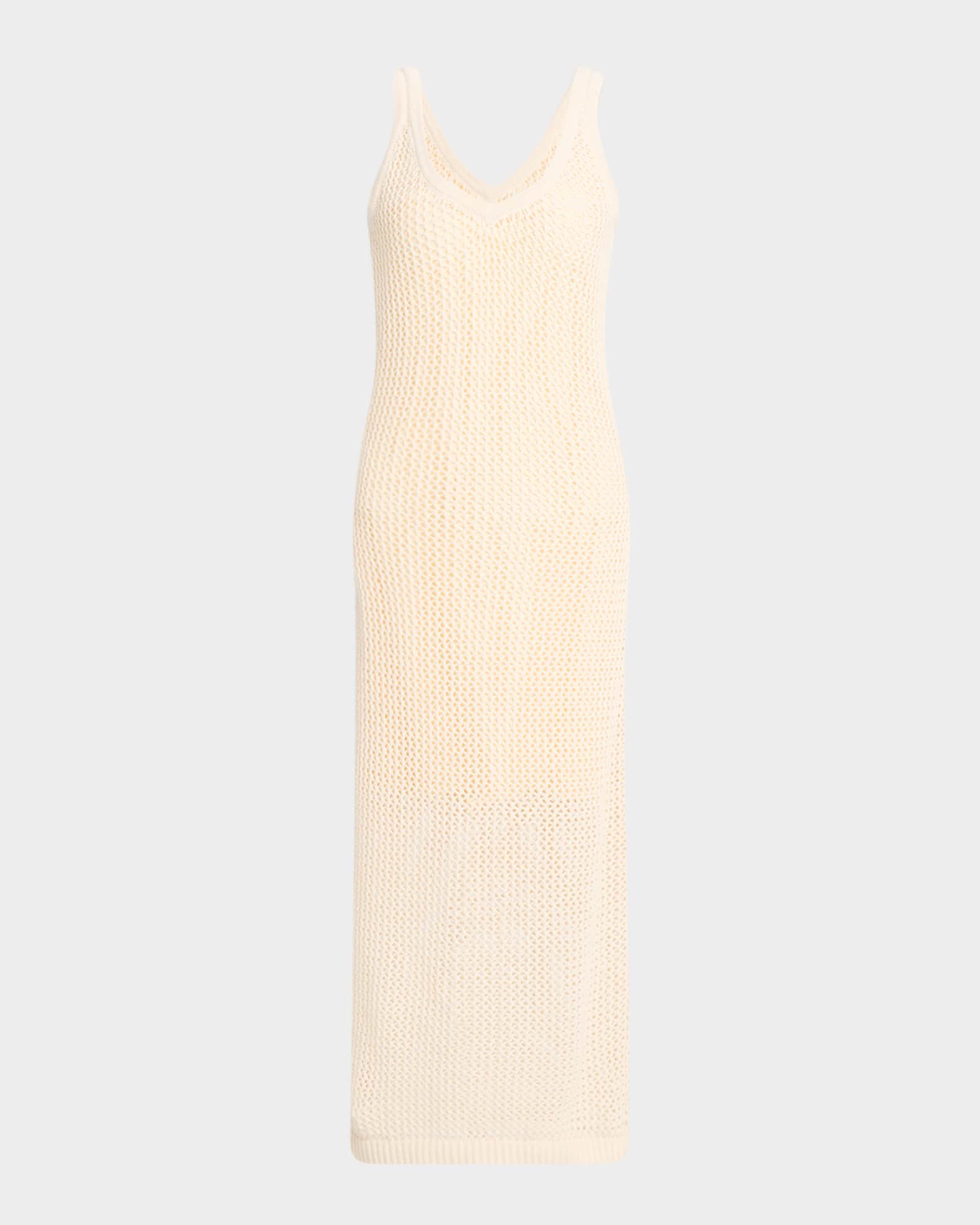 Kayla Crochet Tank Midi Dress 0