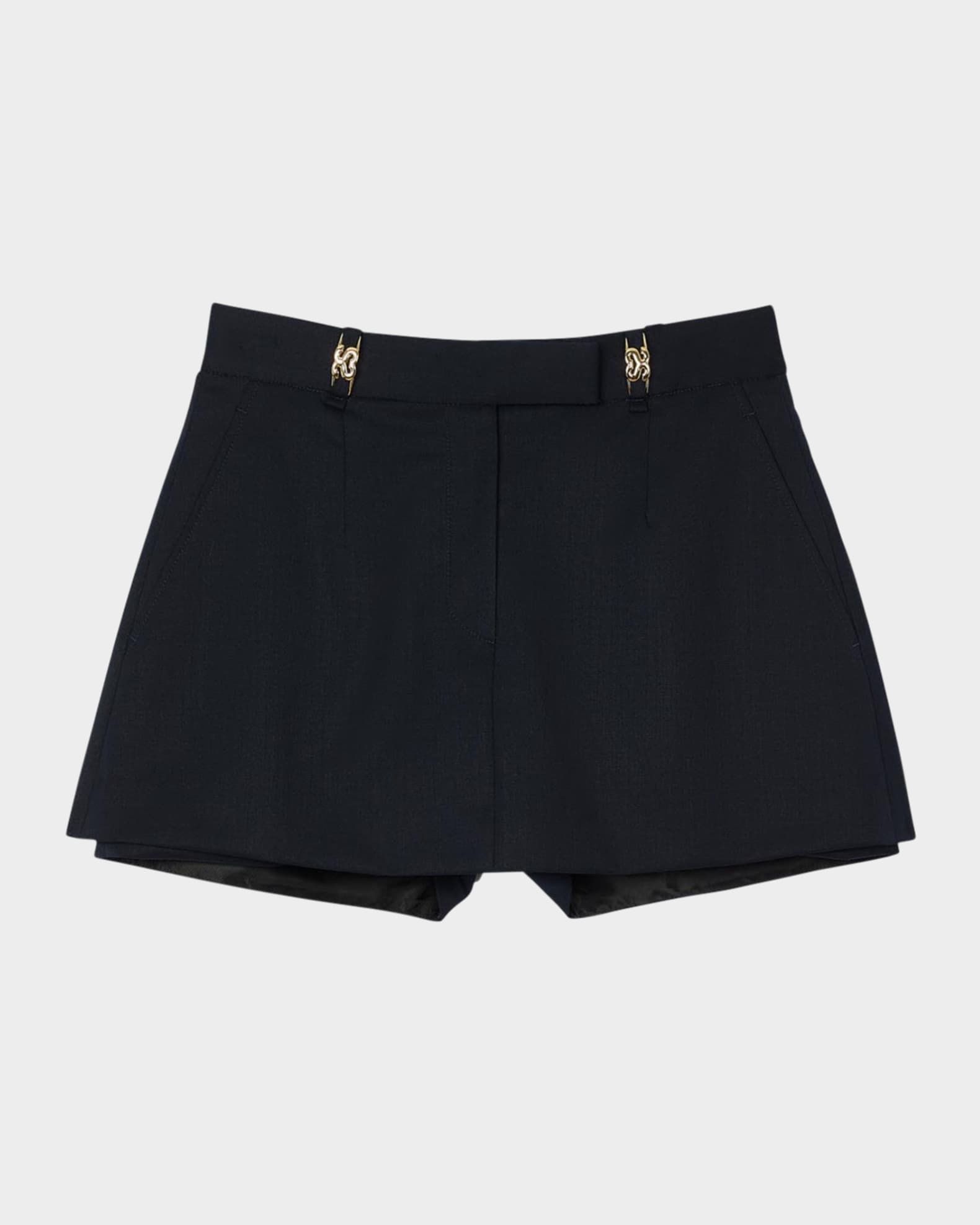 Leo Wool-Blend Skort 0