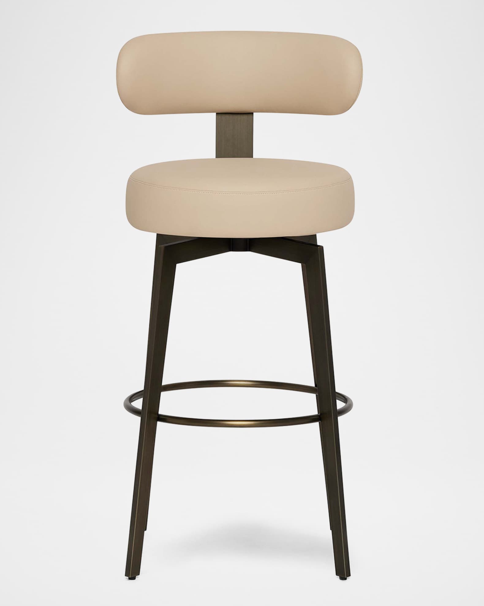 Clermont Vegan Leather 29" Bar Stool 1