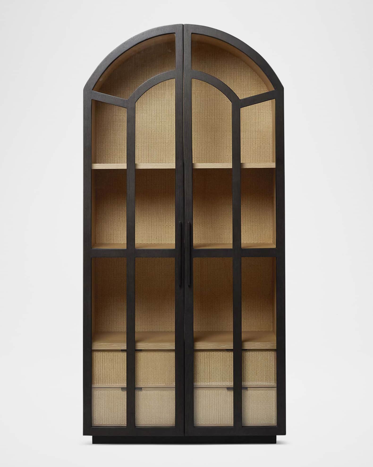Claudine Glass Door Cabinet 1