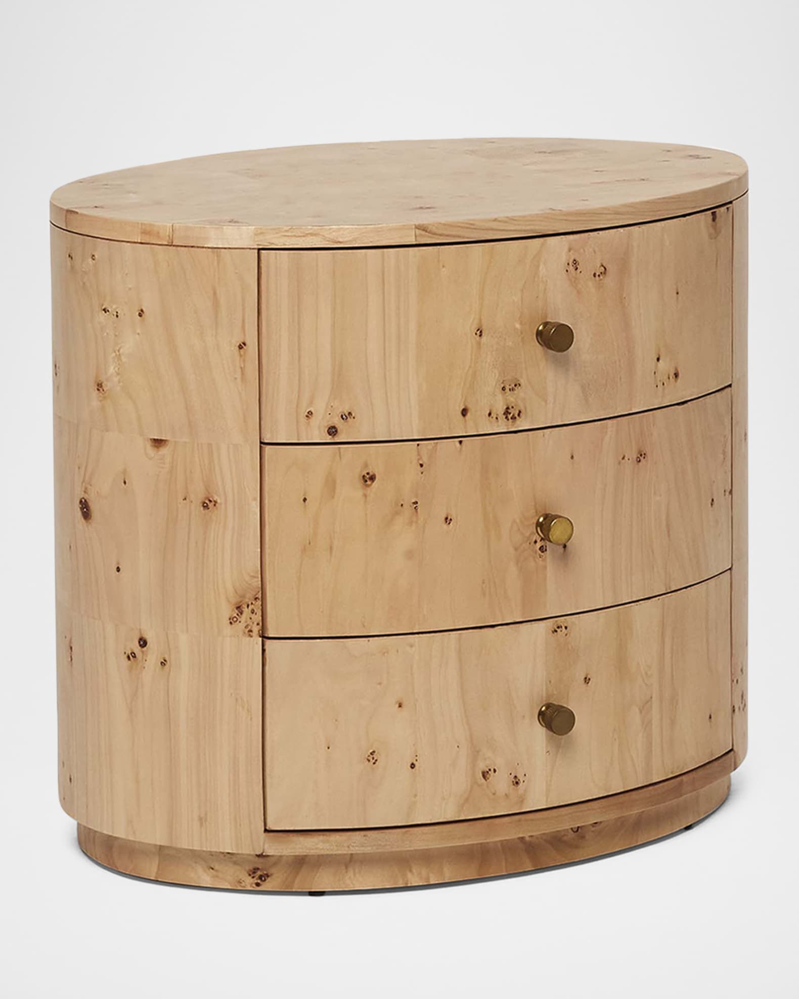 Blaine Burl Bedside Chest 0