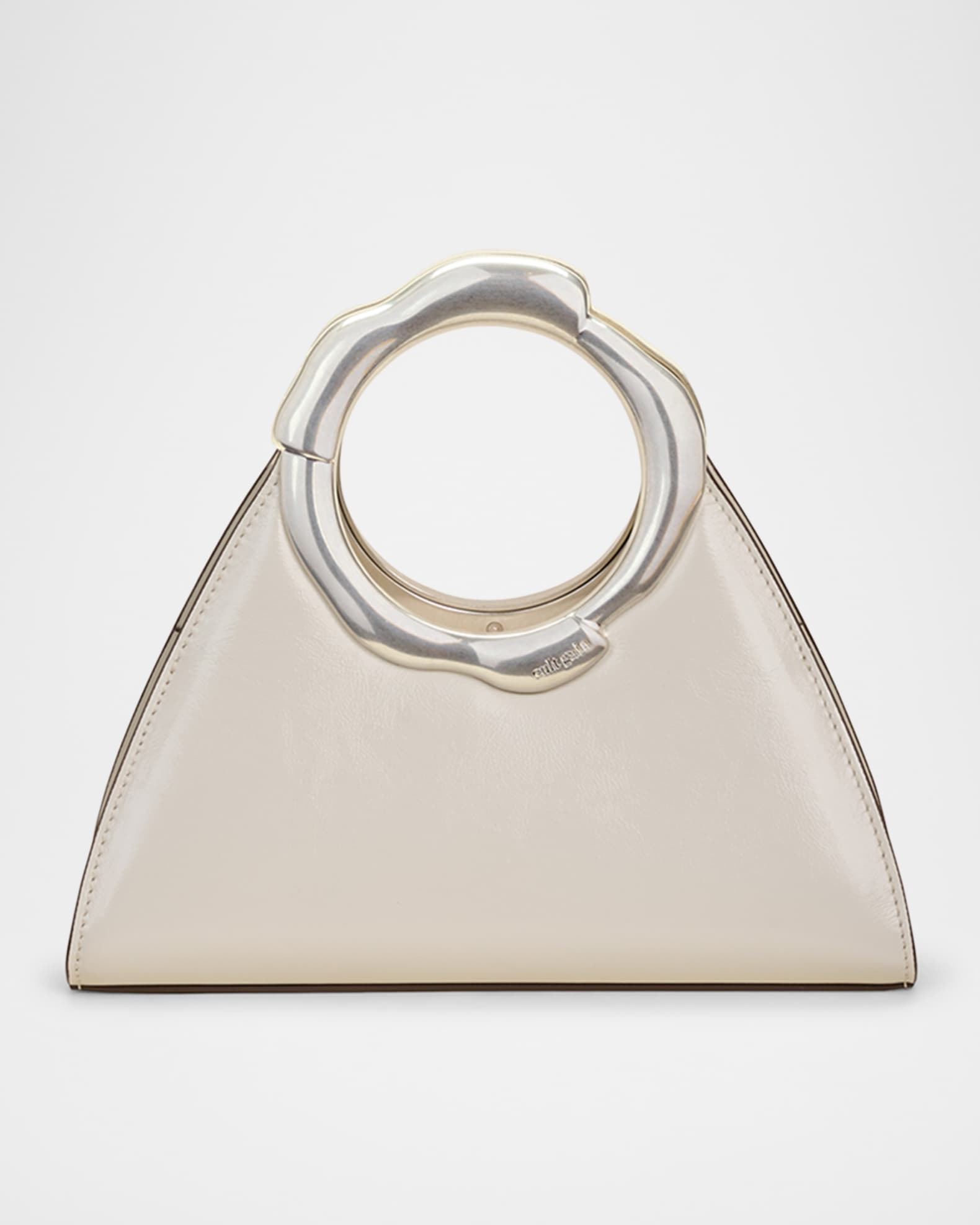 Asa Patent Leather Top-Handle Bag 0