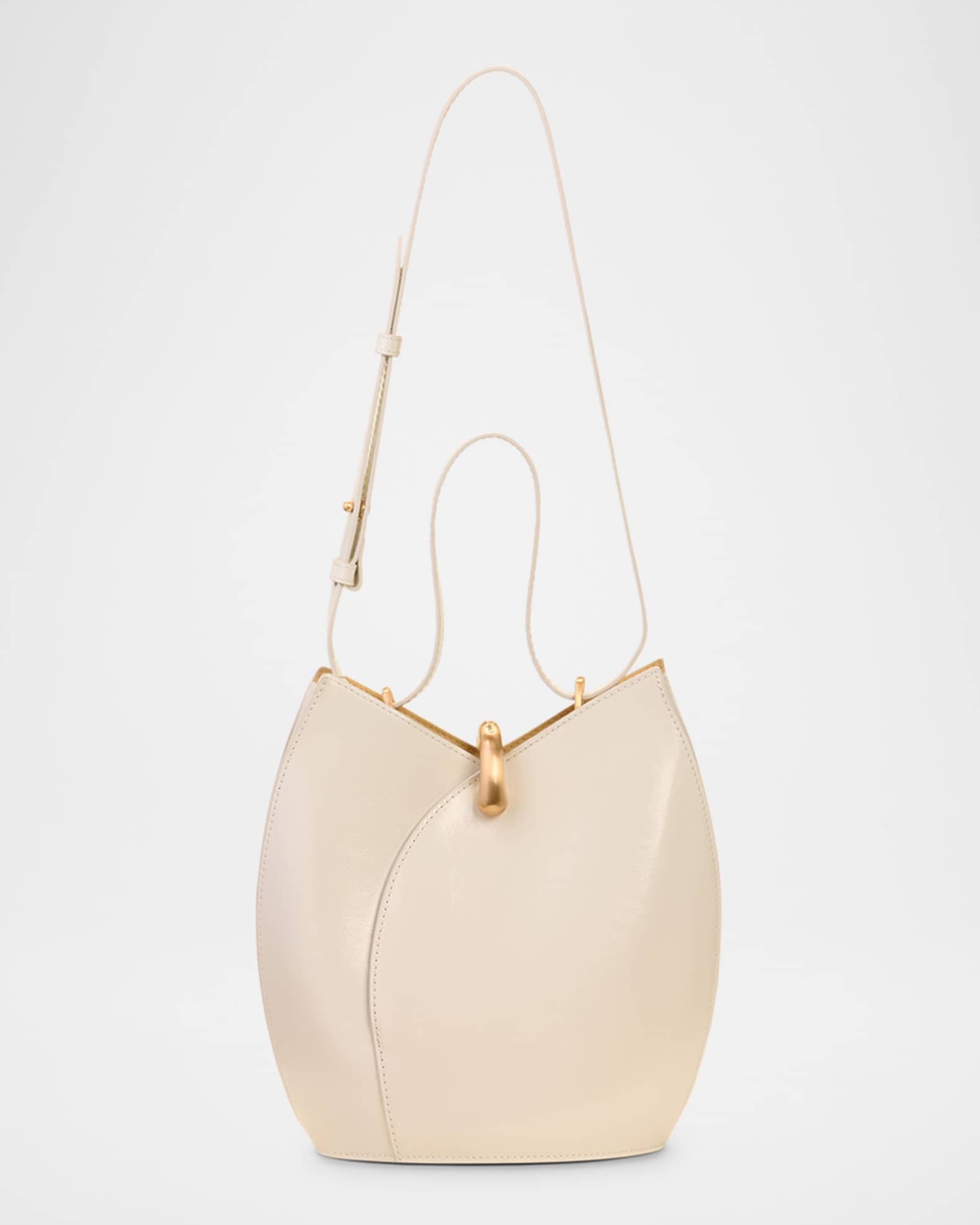Giada Ring Leather Shoulder Bag  0