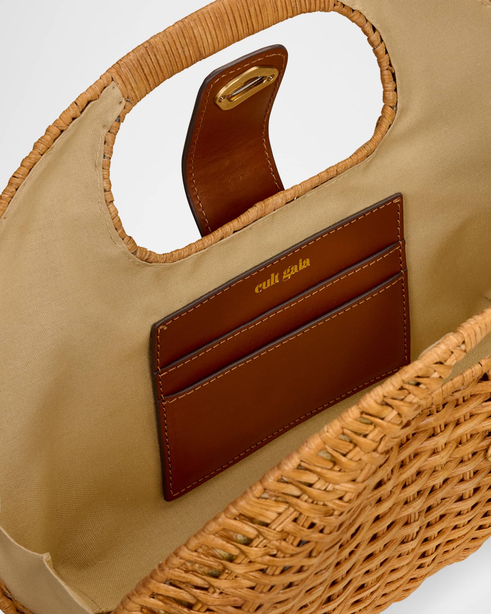 通販生活 ファッション Cult Gaia Marcus Neiman | Bag Top-Handle Rattan Lydia バッグ