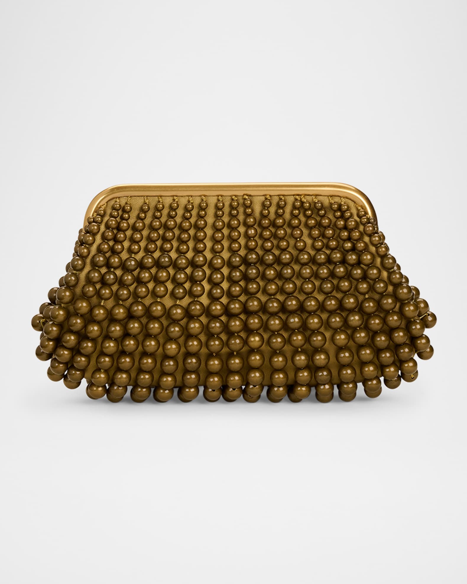 Nia Mini Beaded Clutch Bag 0