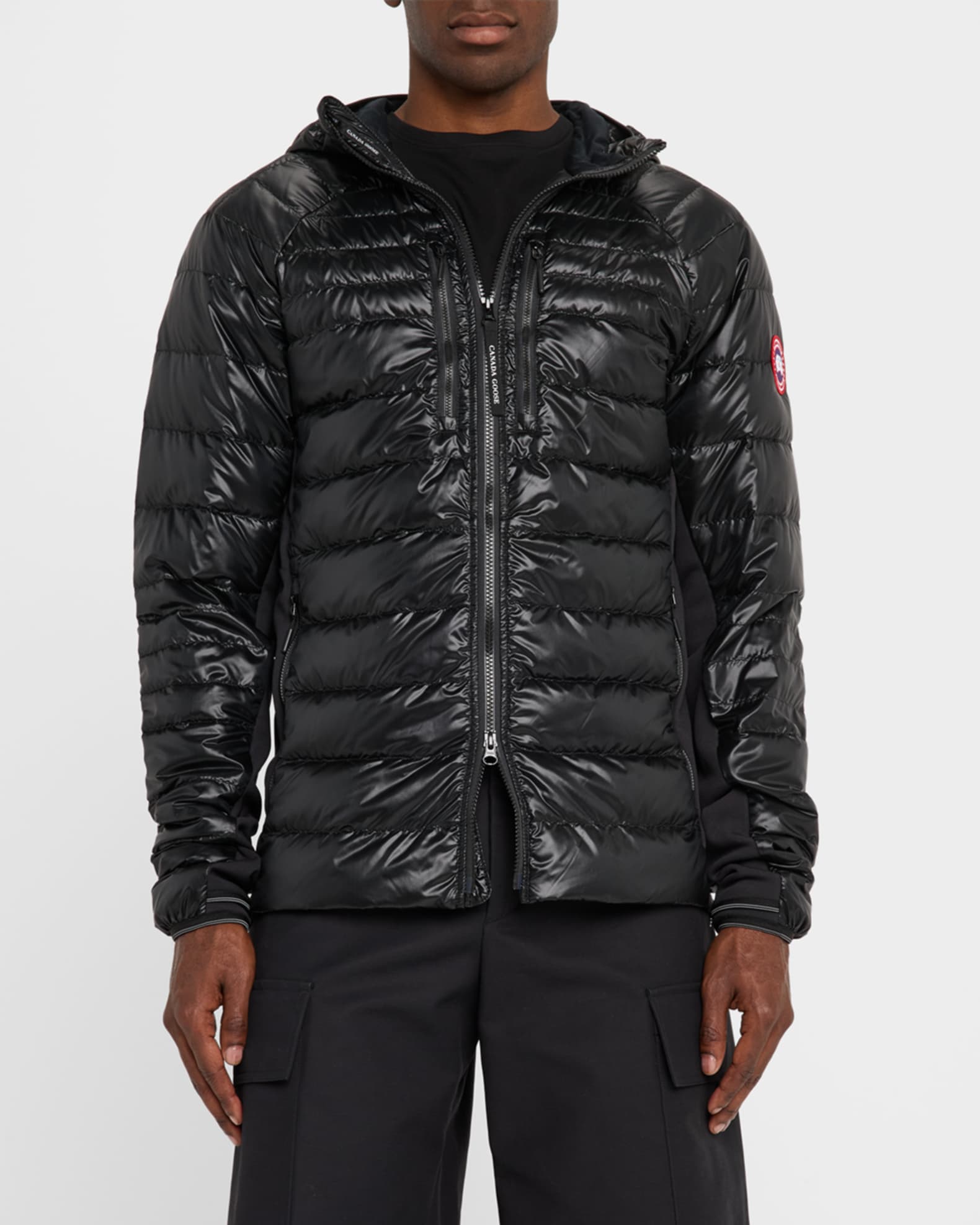 Canada Goose Men's HyBridge® Lite Slim Fit Hooded Jacket | Neiman