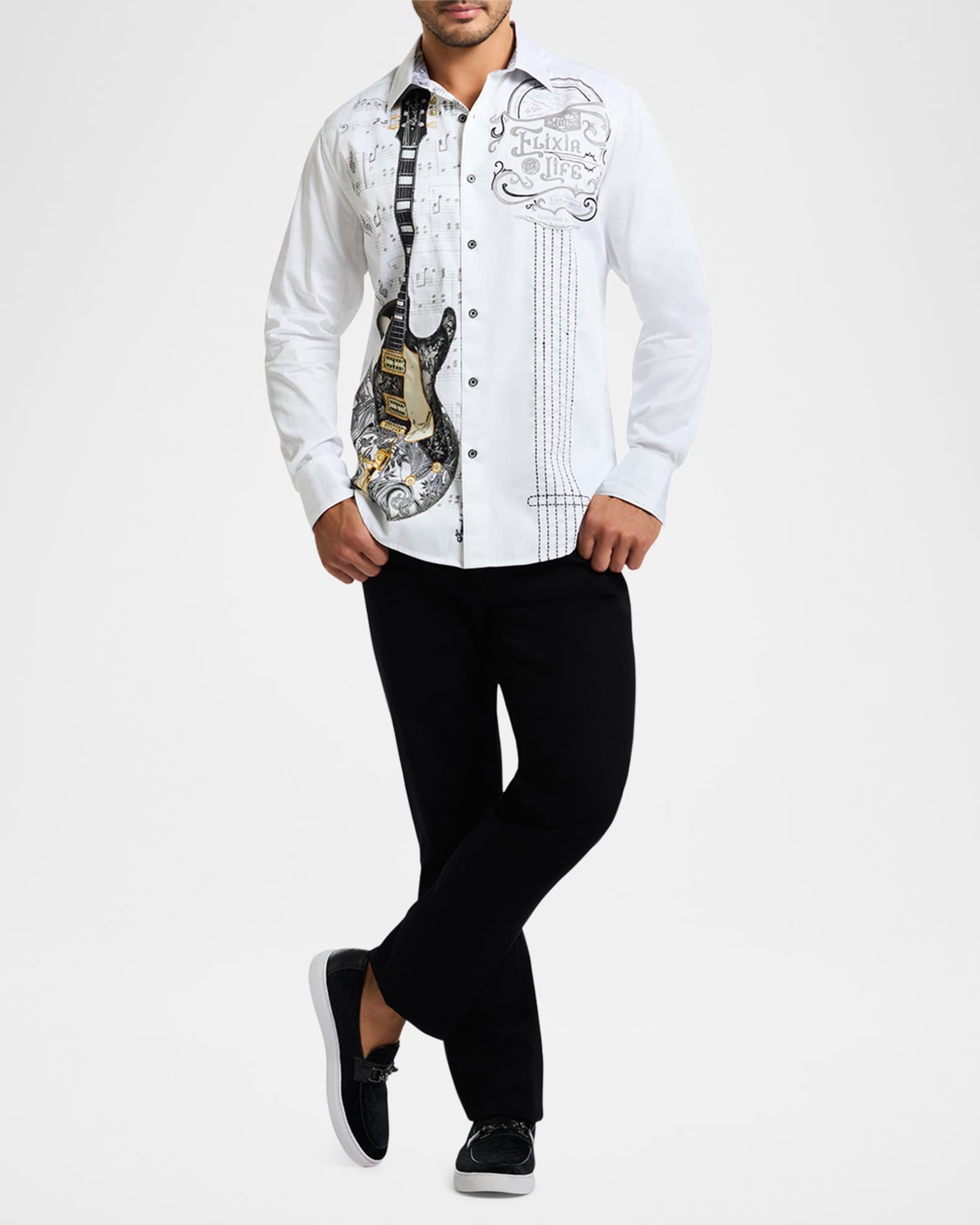 Men's Elixir of Life Cotton Sport Shirt 1