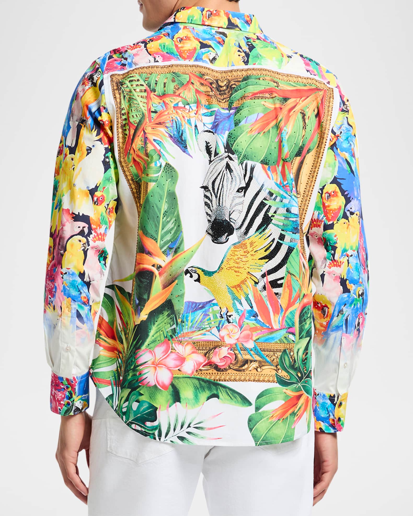 Men's Limited Edition Tropical Sport Shirt 1
