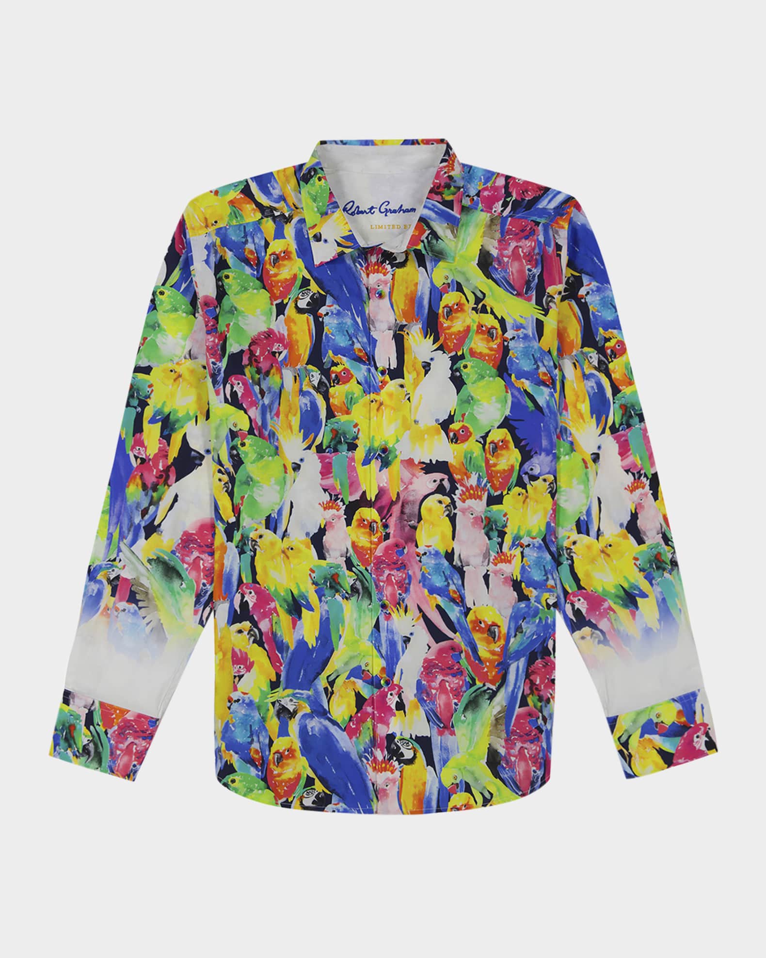 Men's Limited Edition Tropical Sport Shirt 0