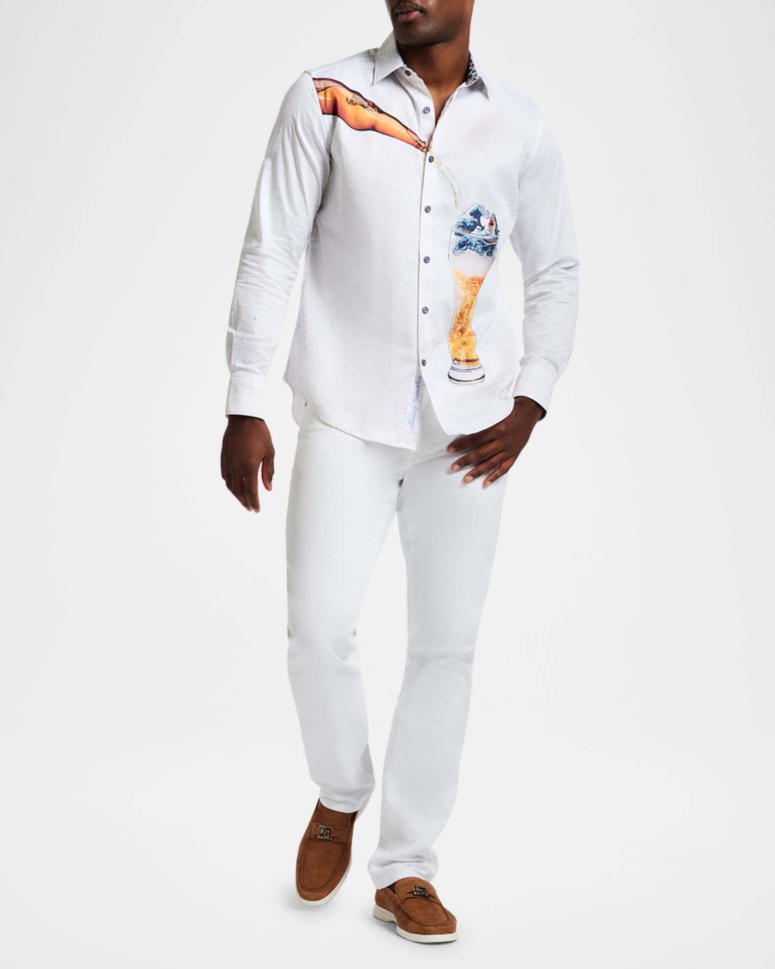 Men's Shark Brew Sport Shirt 1