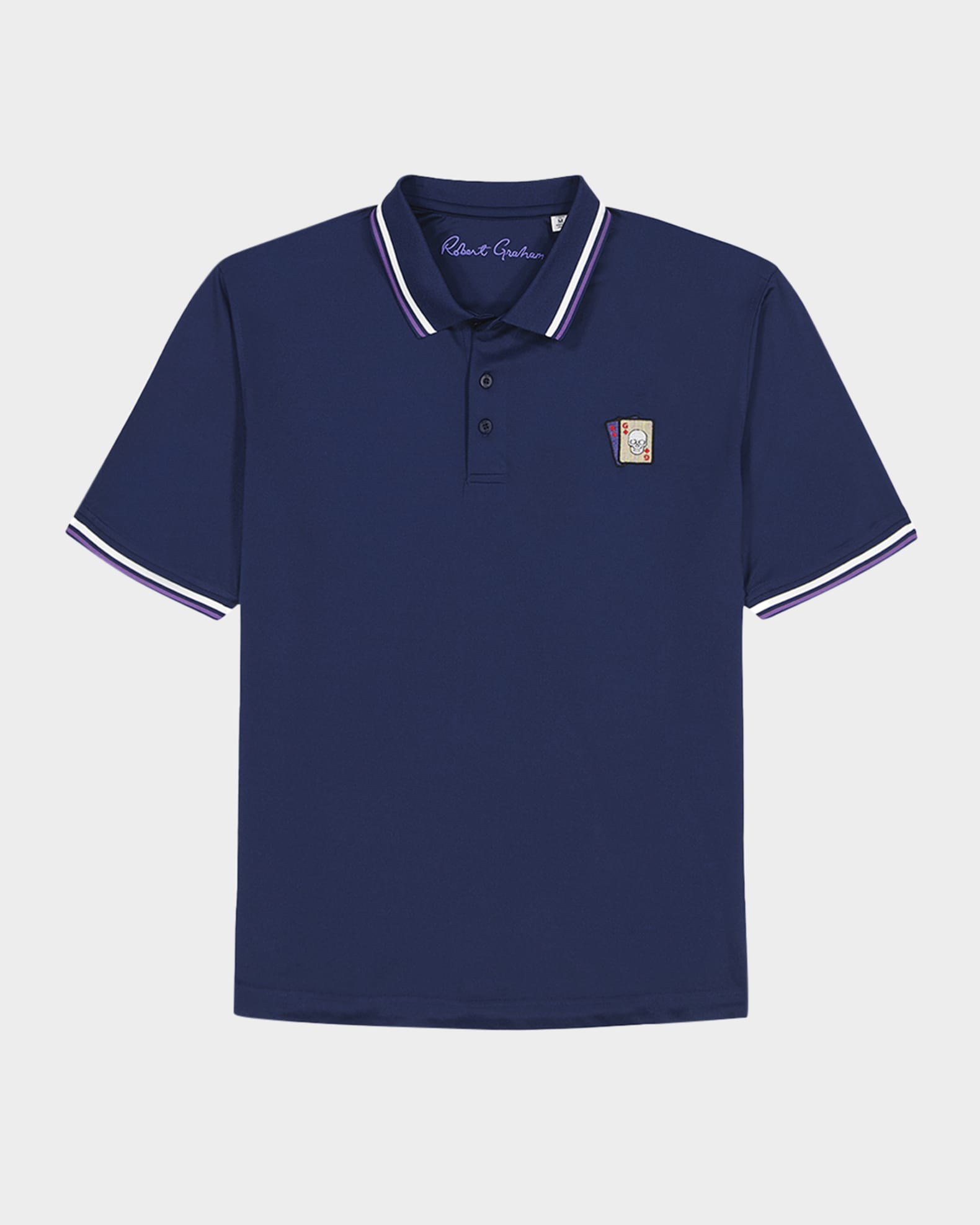 Men's Poker Night Knit Polo Shirt 0