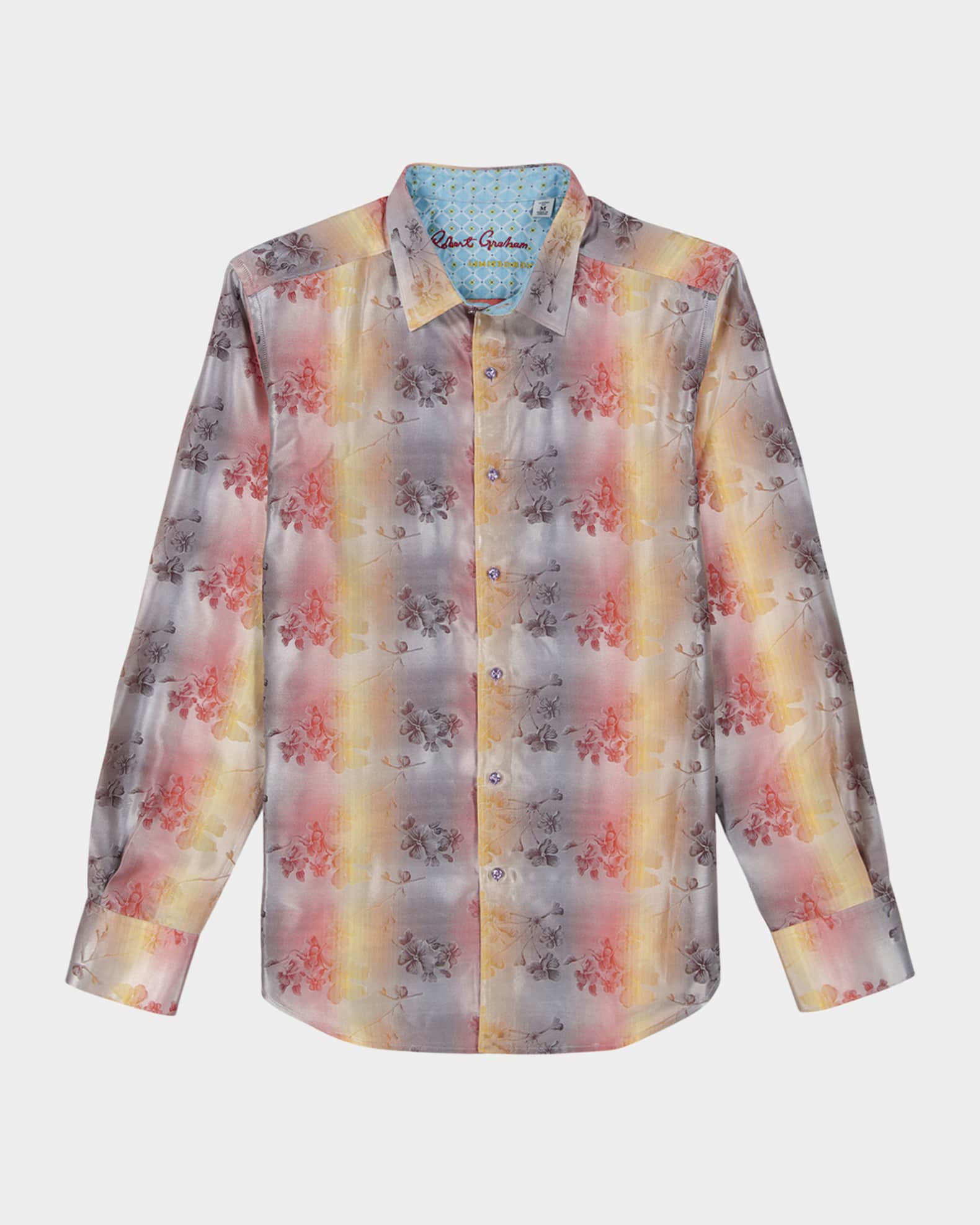 Men's Silk Jacquard Sport Shirt 0