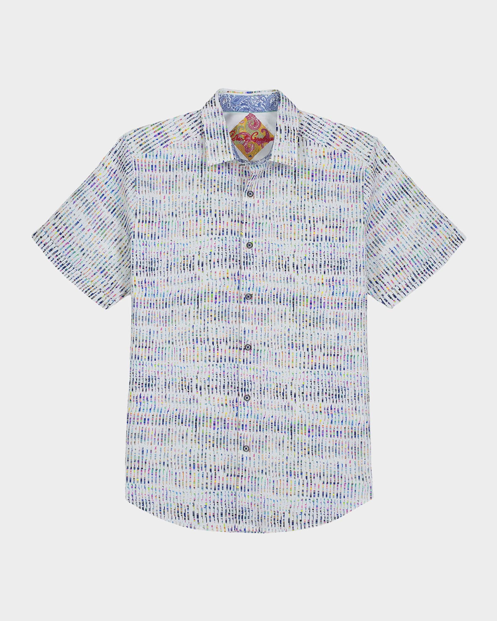 Robert Graham Men's Ponza Multicolor Short-Sleeve Shirt