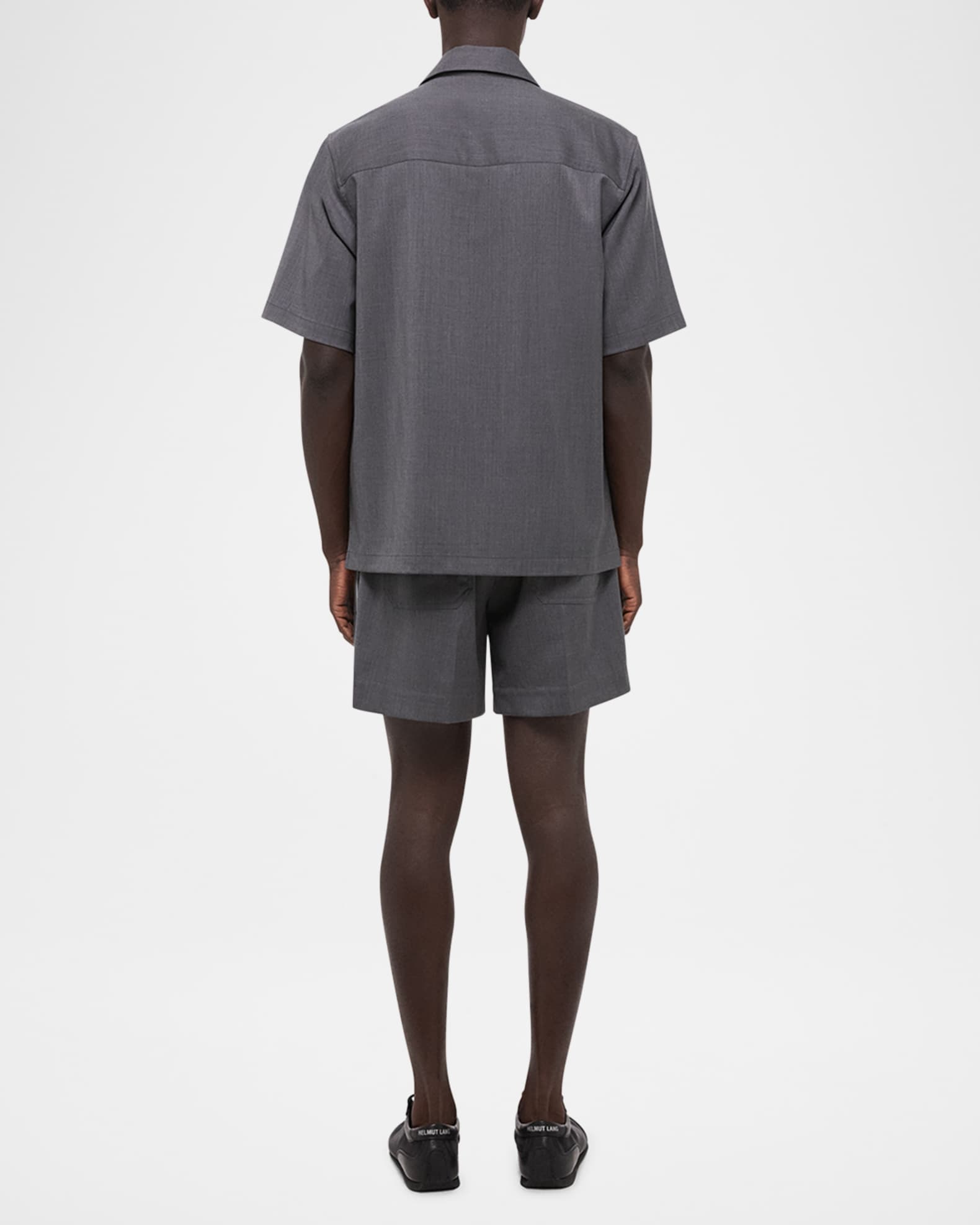 Helmut Lang Men's Boxy Utility Shirt | Neiman Marcus
