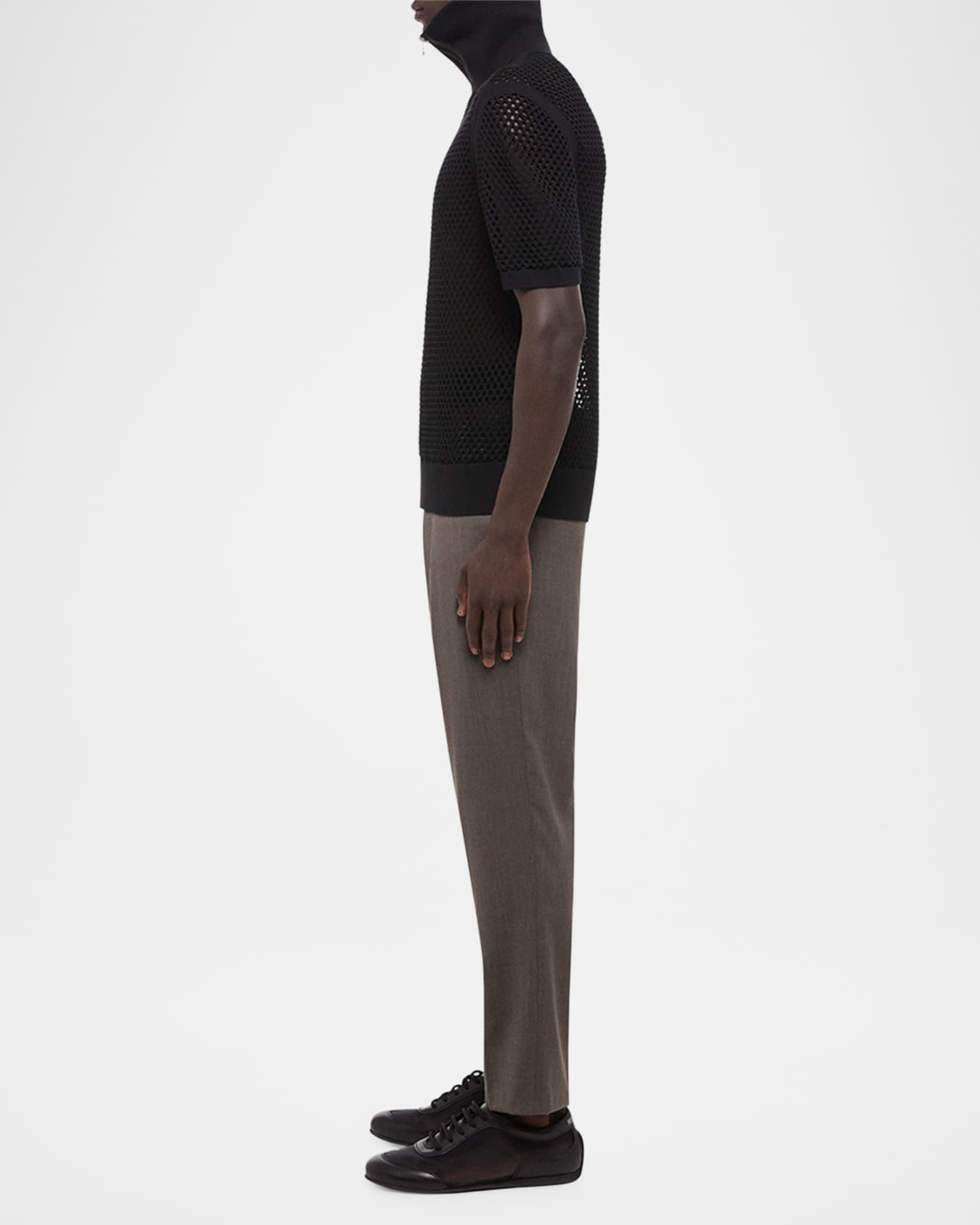 Helmut Lang 1998 Cotton-blend Mesh Slim T-Shirt – ENDYMA