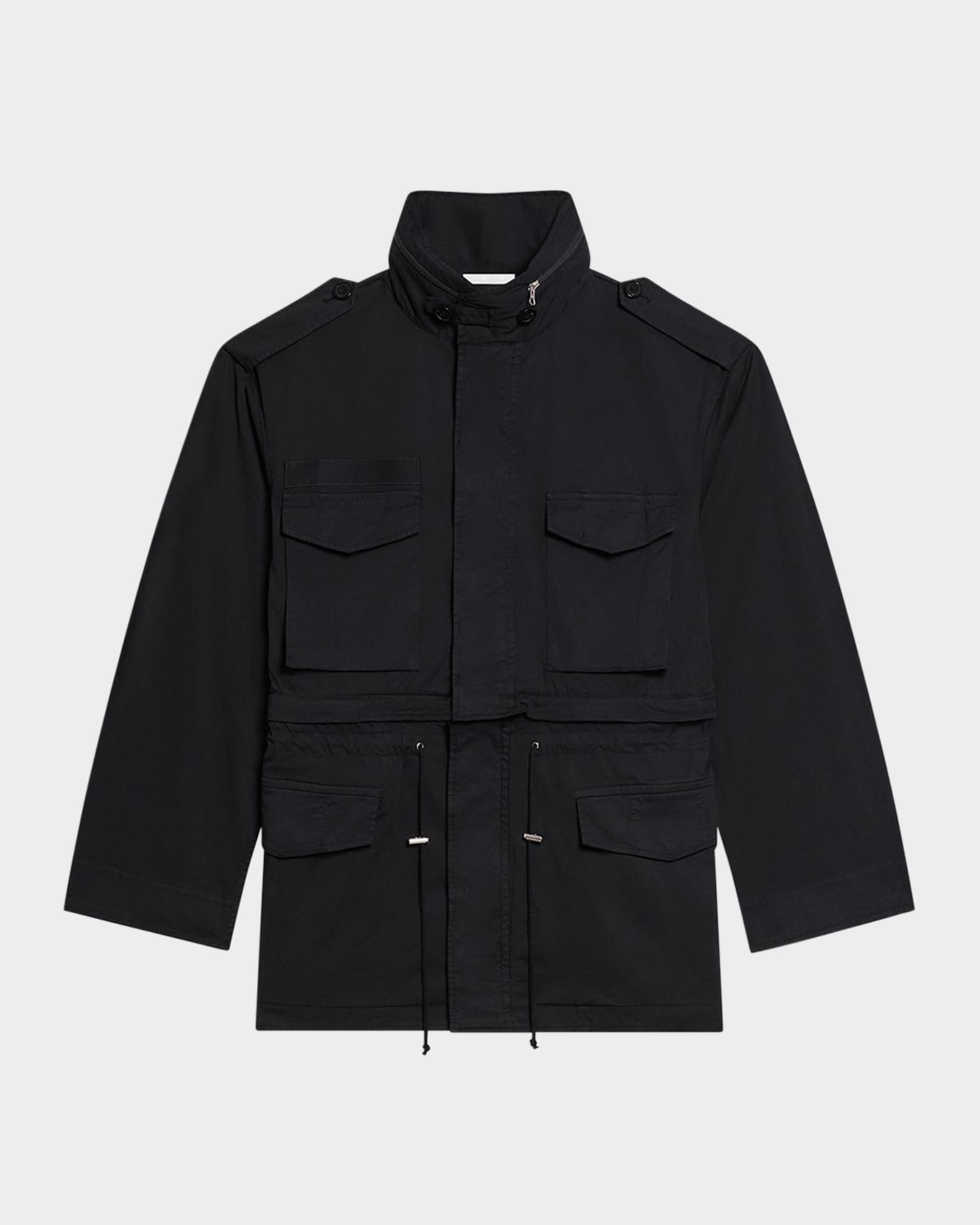 Men's Field Jacket with Stowaway Hood 0