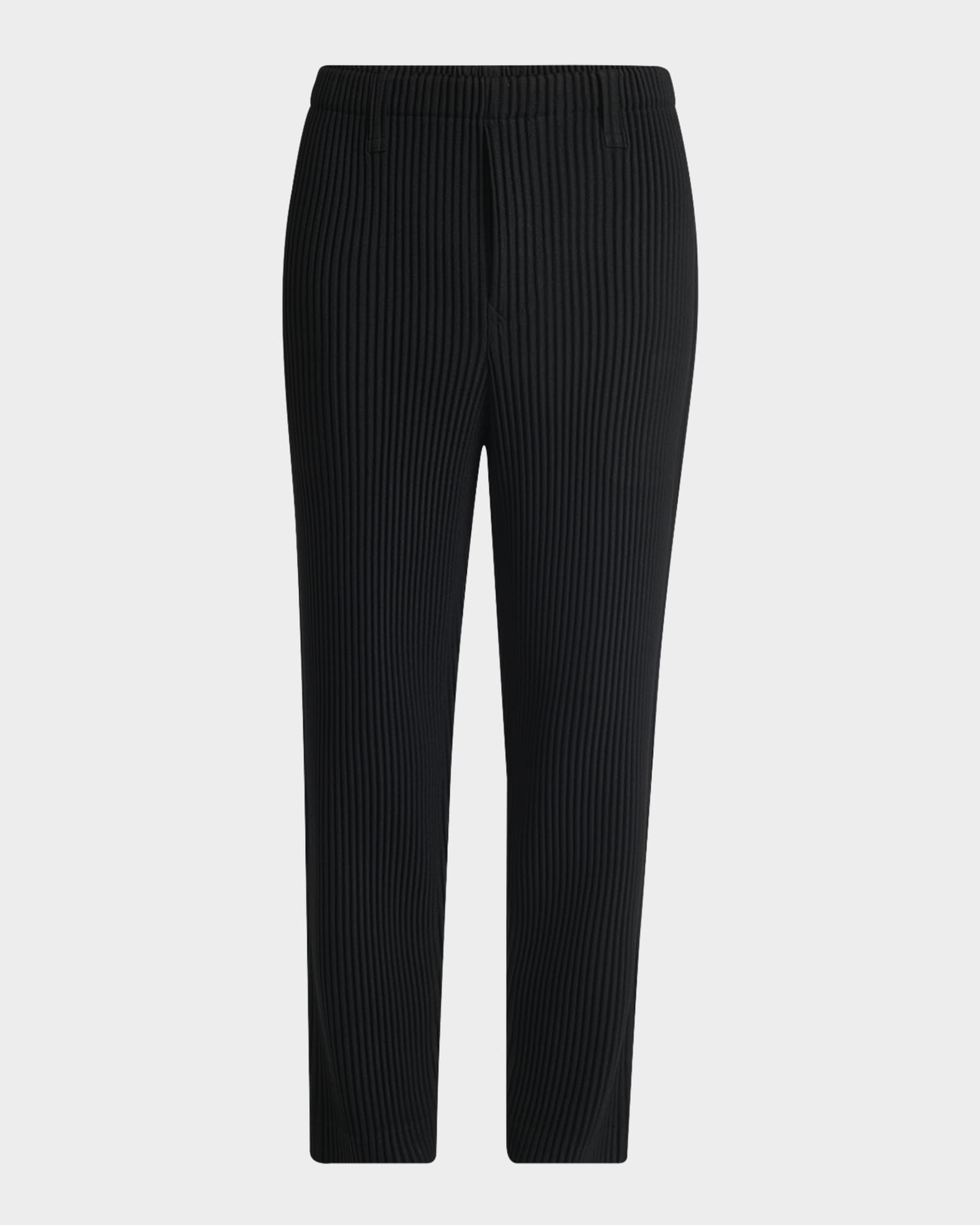 Men's Pleated Pull-On Pants 0
