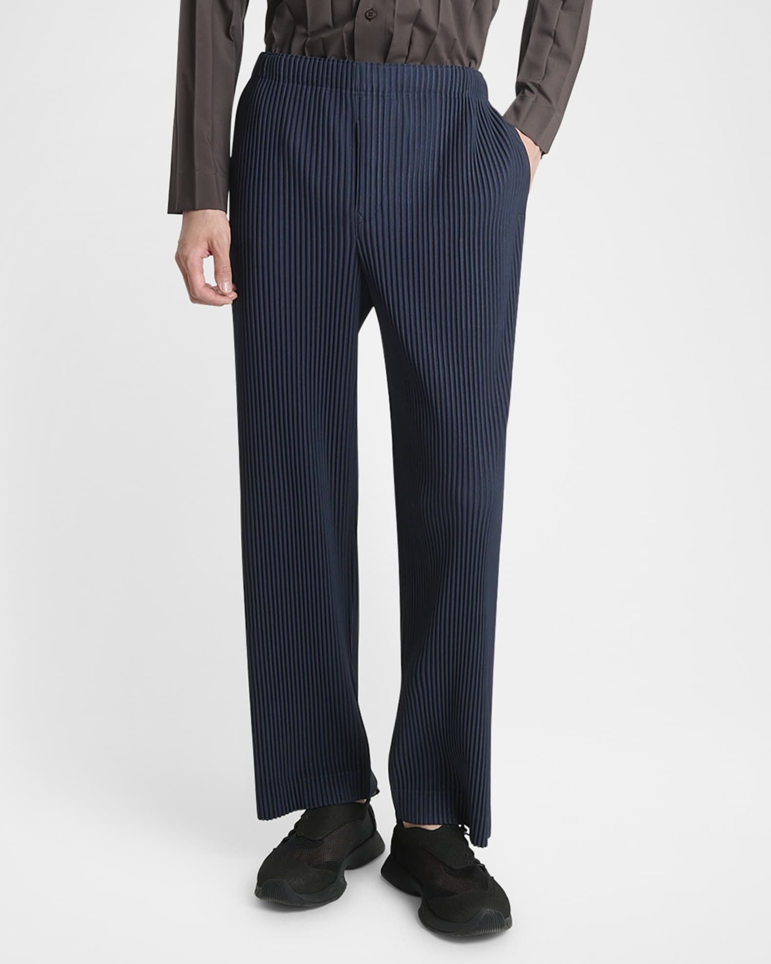 Homme Plisse Issey Miyake Men's MC January Trousers | Neiman Marcus