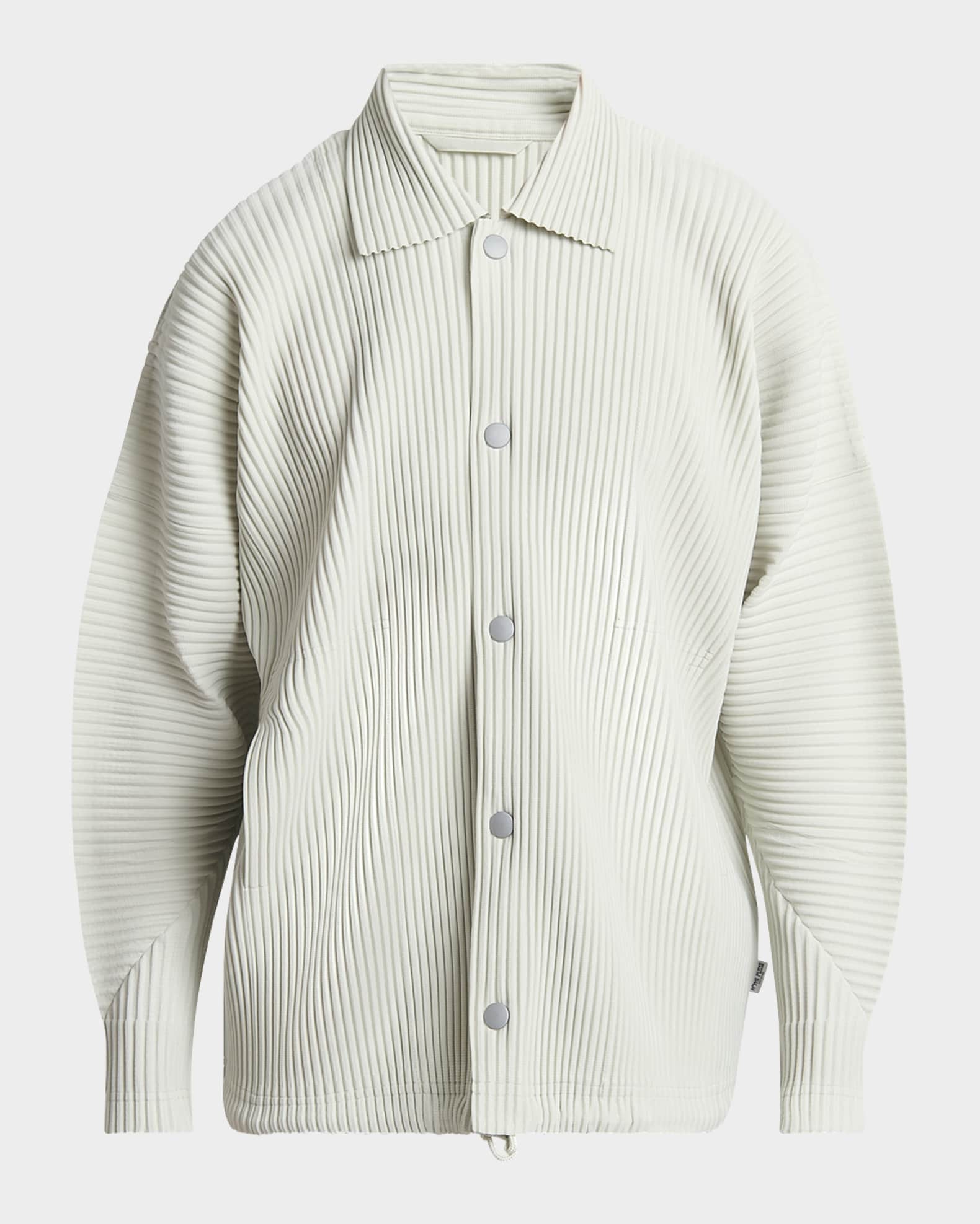 Homme Plisse Issey Miyake Men's MC March Sport Shirt