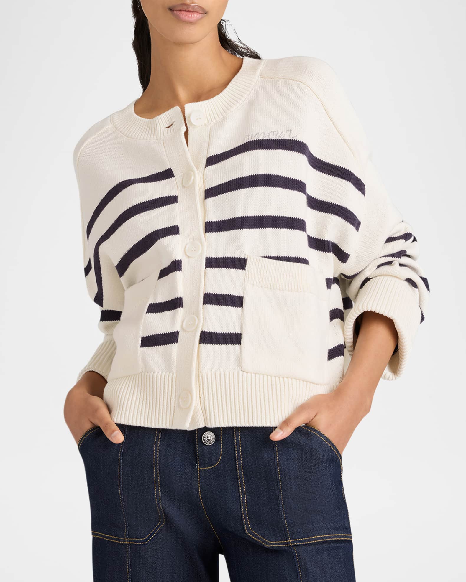 Berenice Stripe Amour Cardigan 1