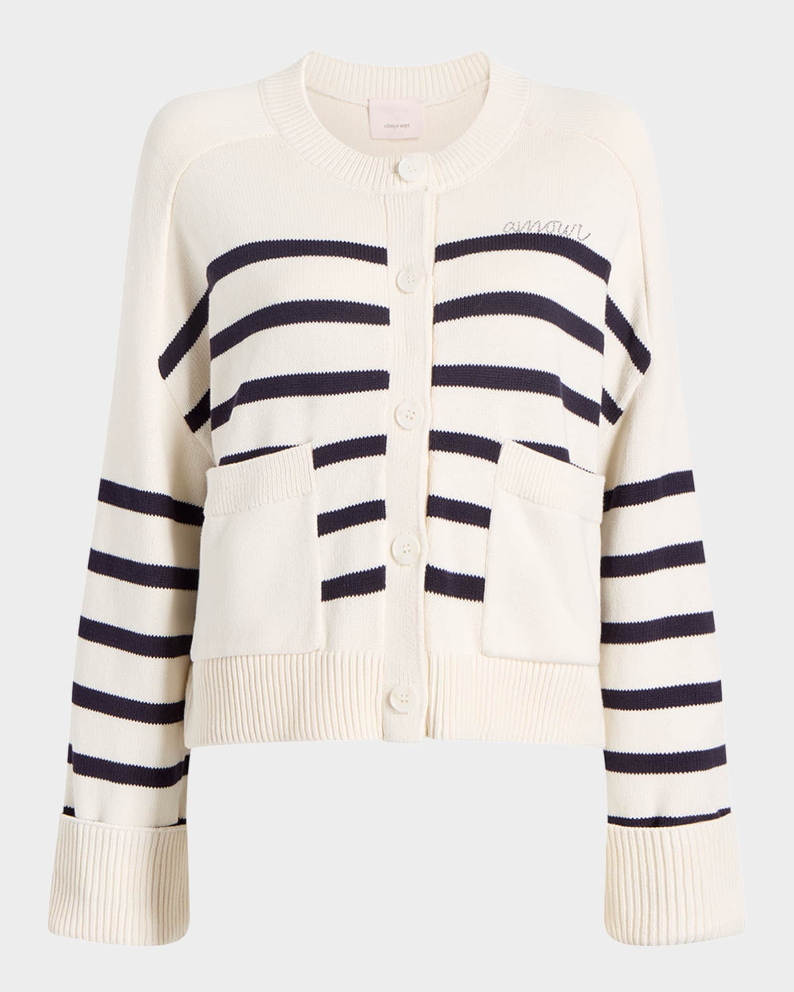 Berenice Stripe Amour Cardigan 0