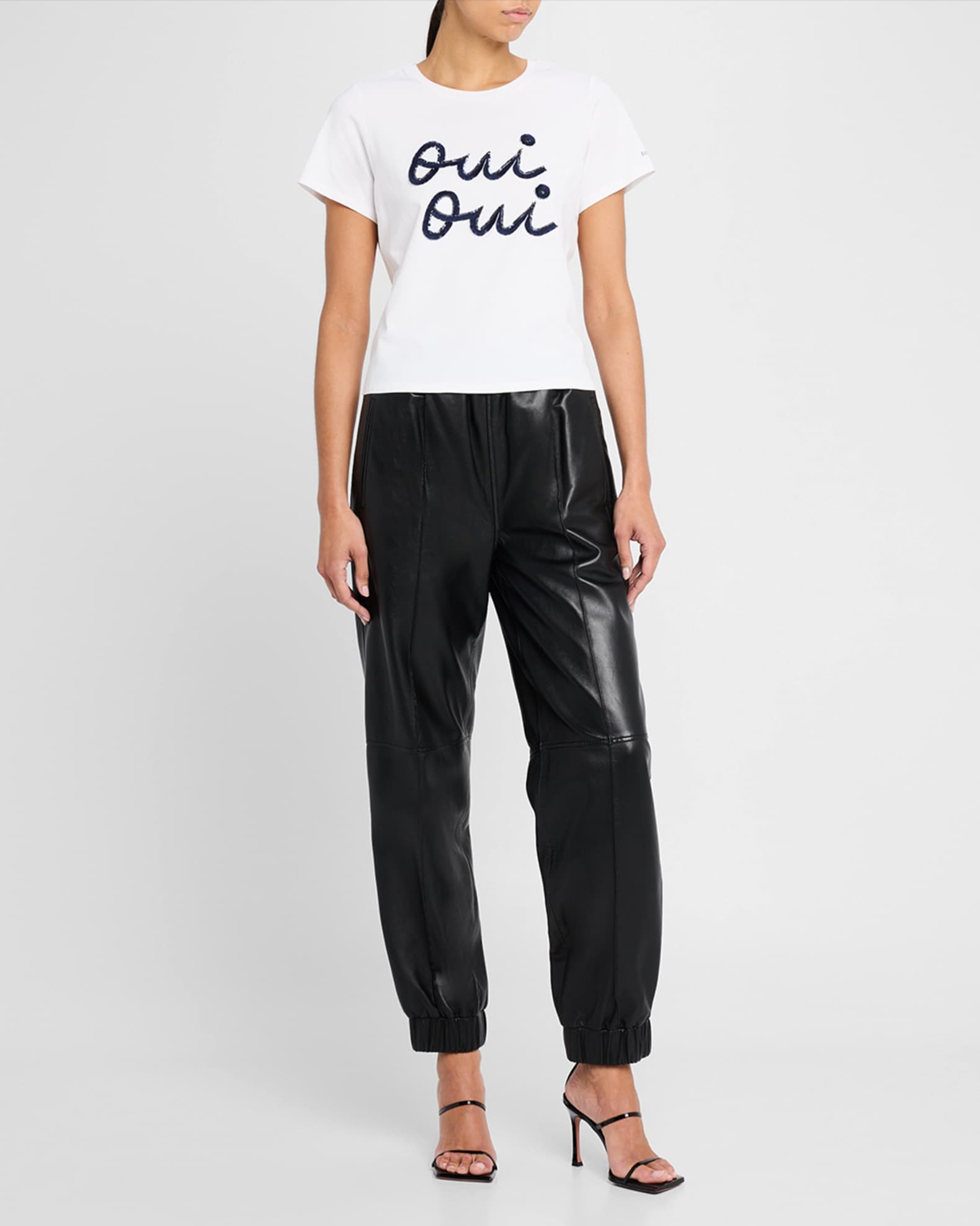 Fringe Oui Oui Shrunken T-Shirt 1