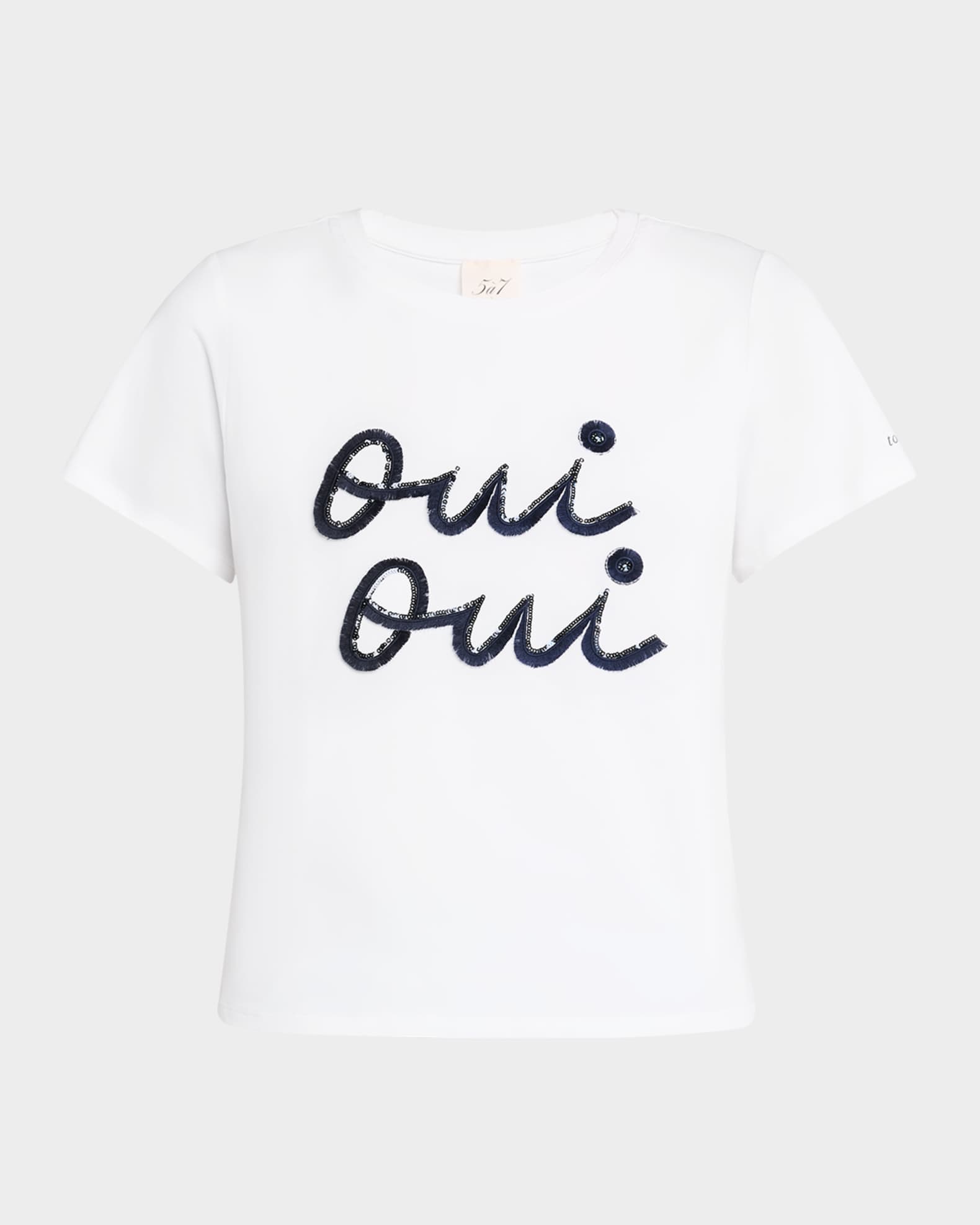 Fringe Oui Oui Shrunken T-Shirt 0