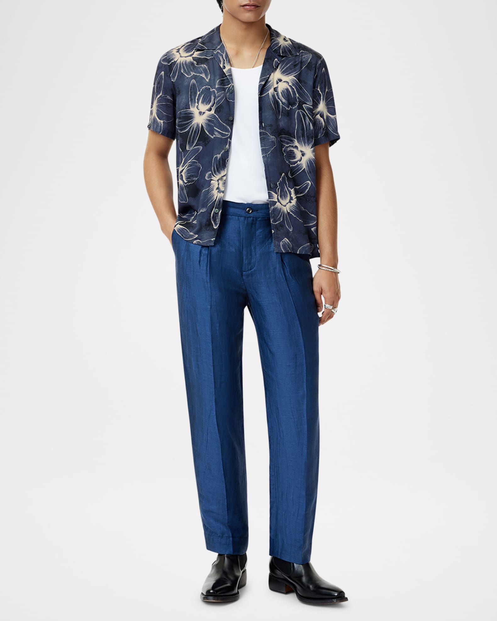 Men's Dan Floral Camp Shirt 1