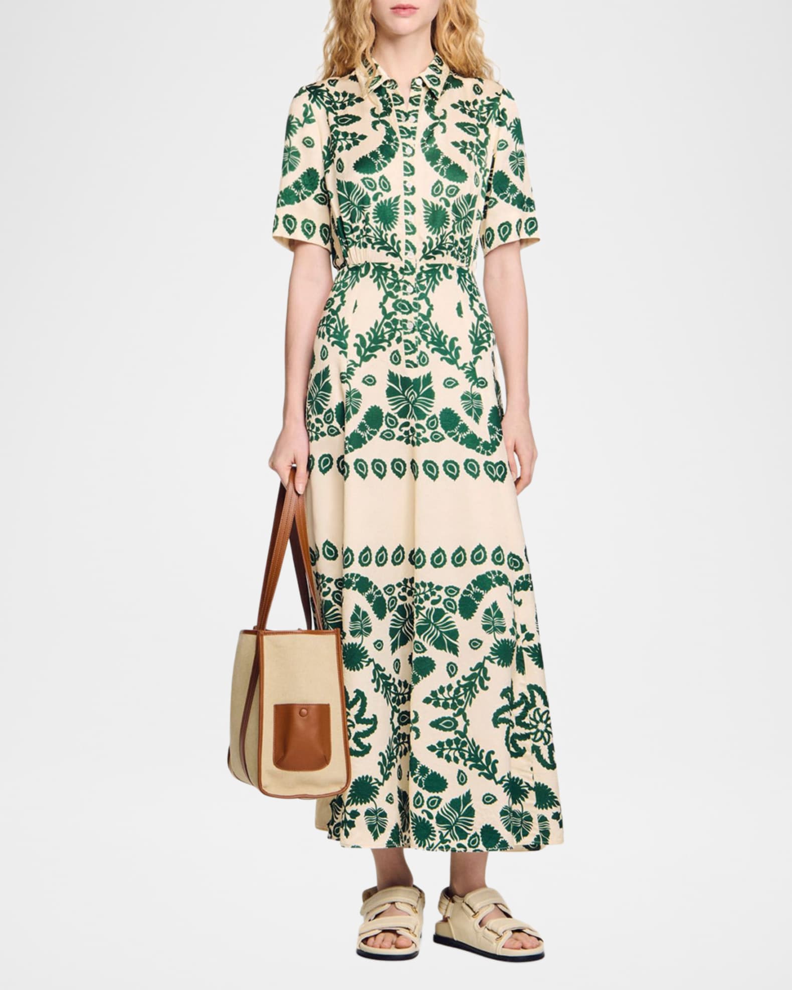 Lavandou Maxi Shirtdress 1