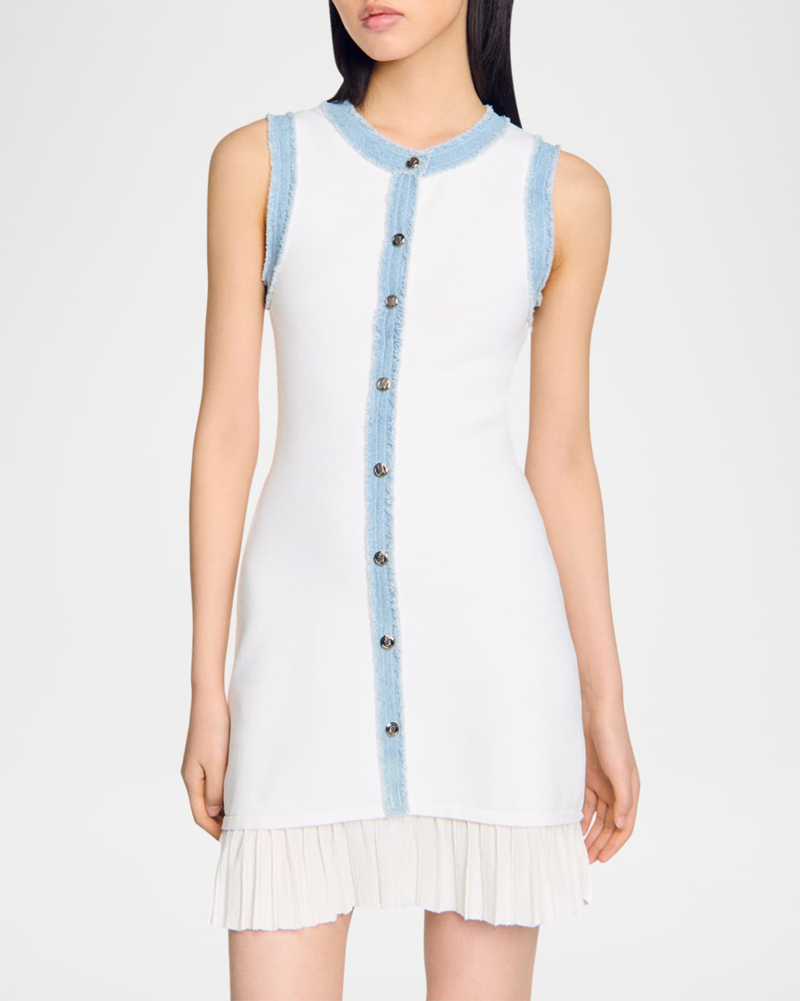 Simone Knit Mini Dress（ワンピース）｜Her lip to（ハーリップ