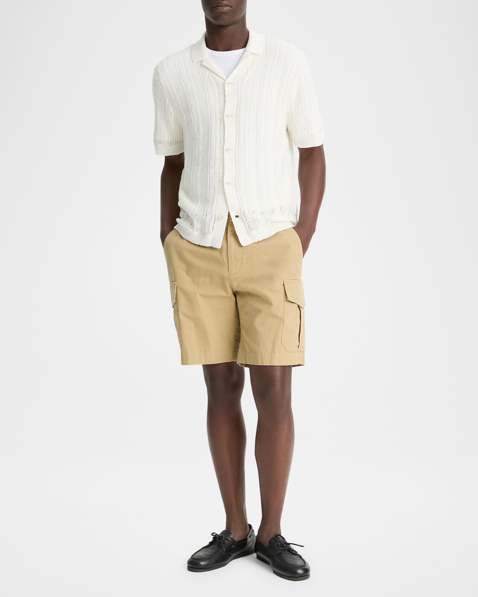 Men's Crochet Cabana Shirt 1