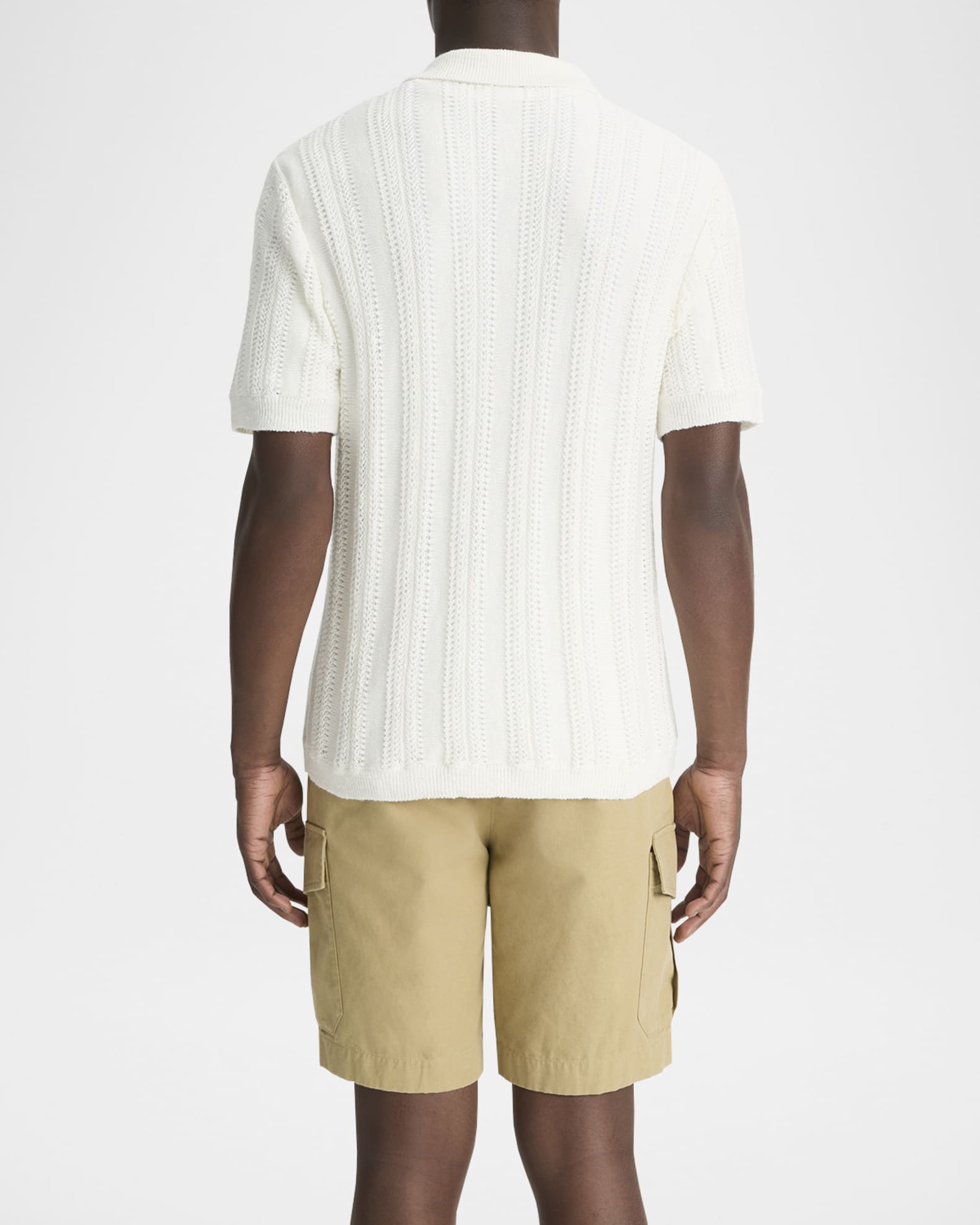 Men's Crochet Cabana Shirt