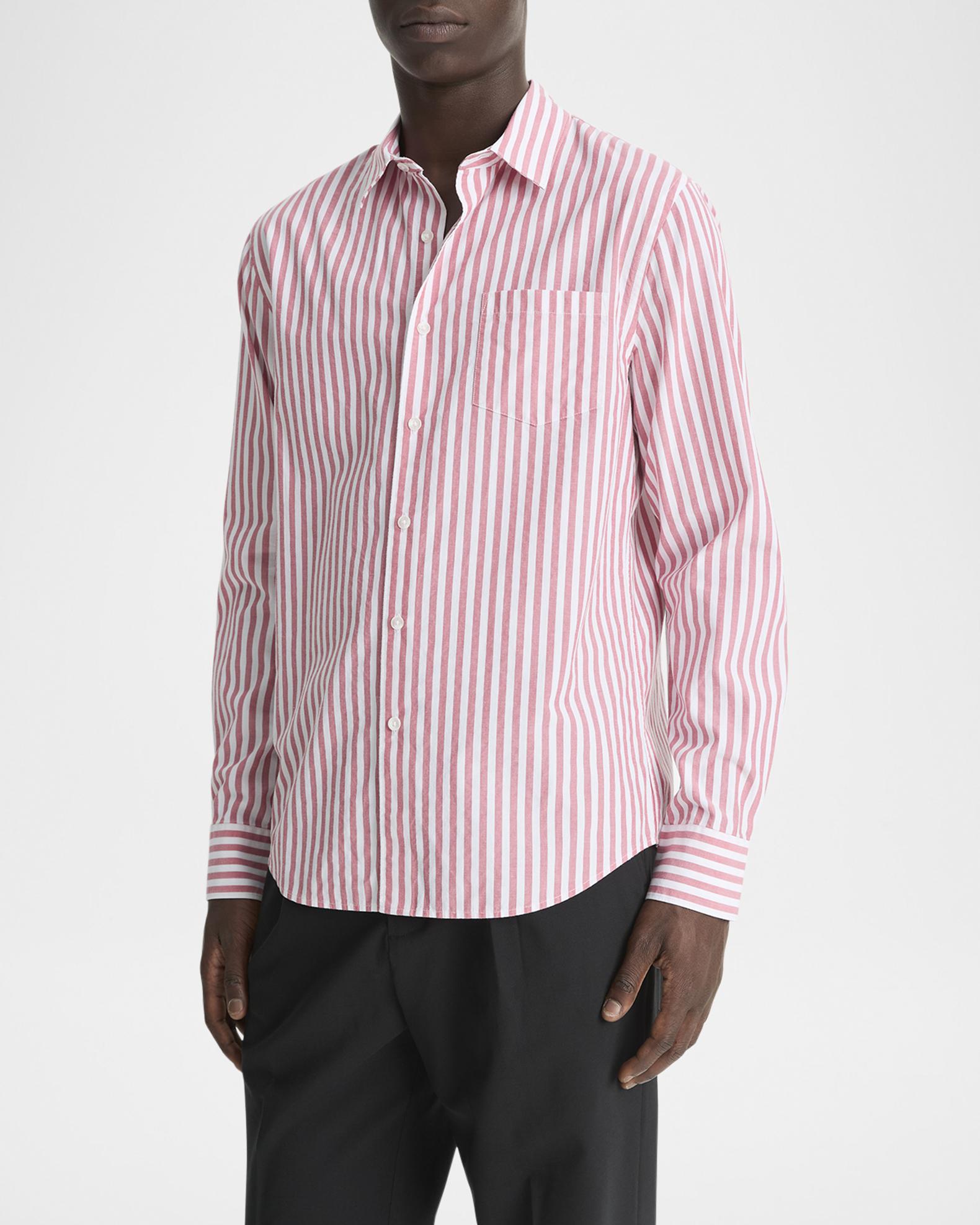 Vince Men's Hermosa Stripe Sport Shirt | Neiman Marcus