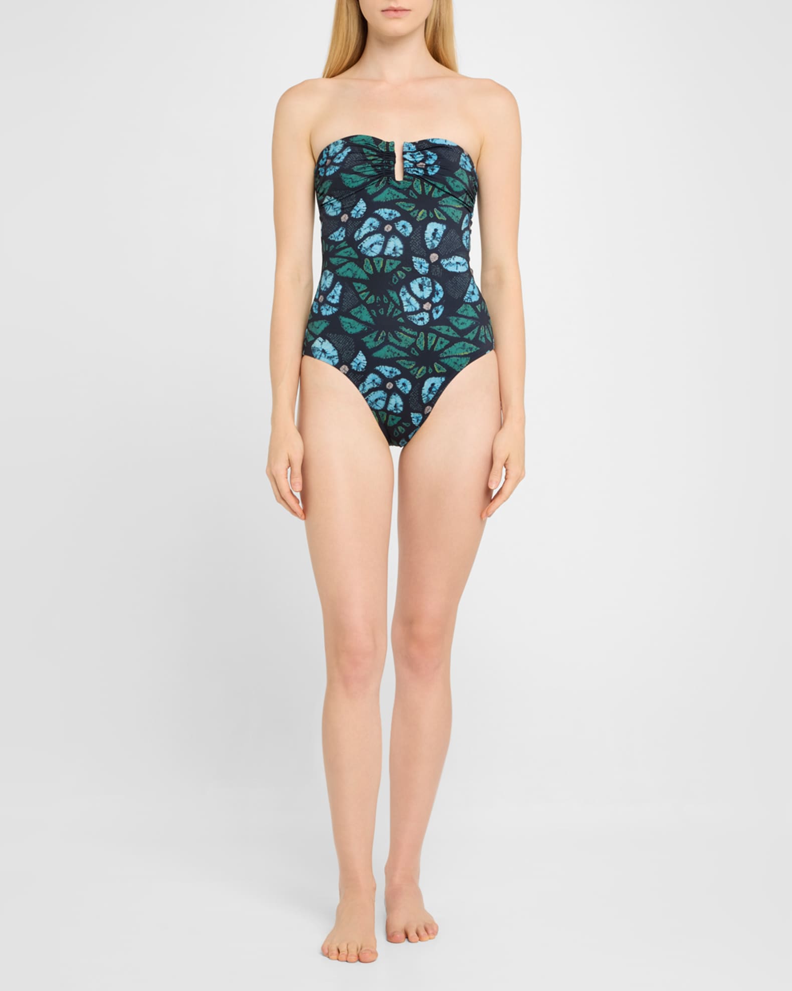 Monterey Bandeau One-Piece Swimsuit 1
