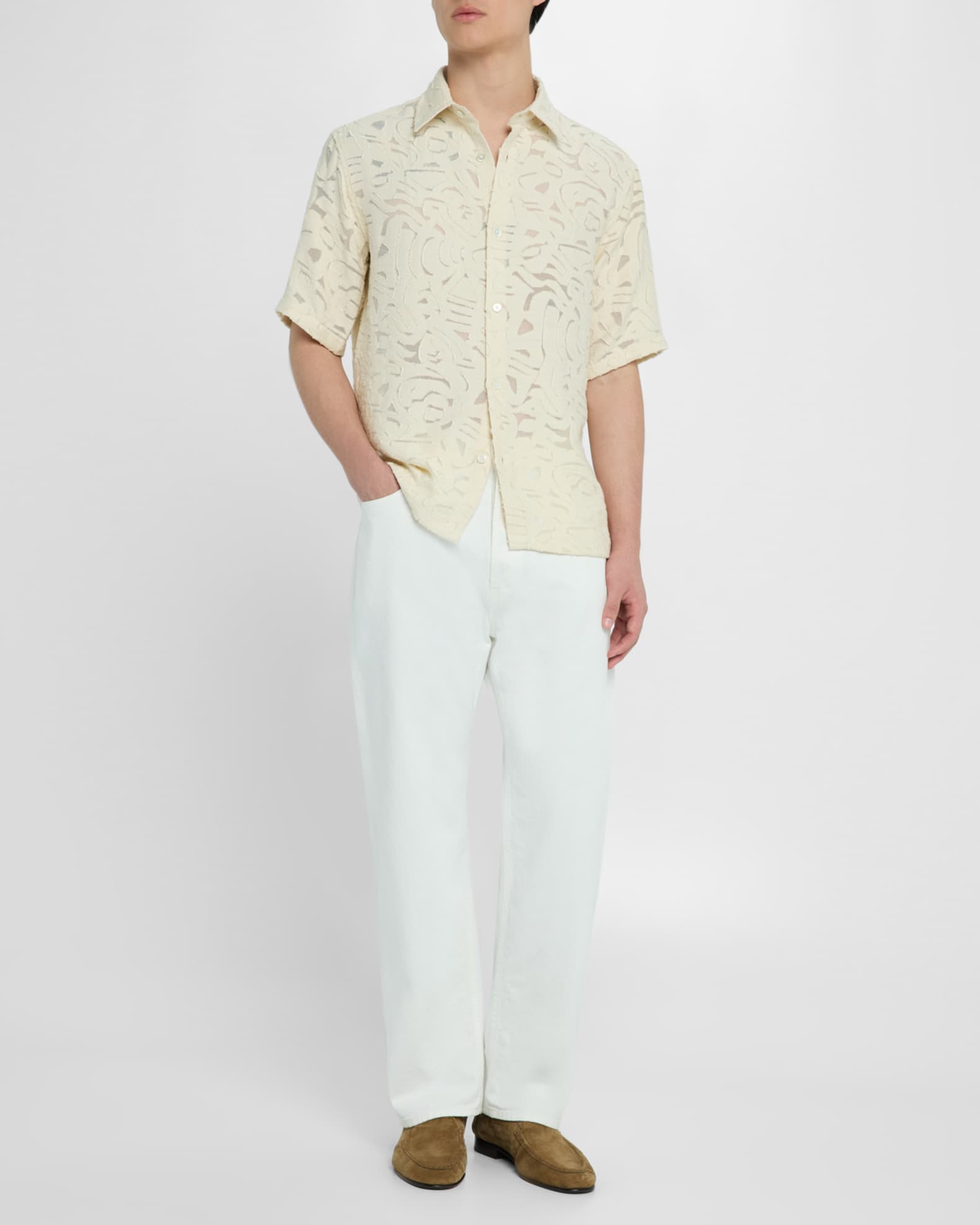 Men's Freddy Fil Coupe Button-Down Shirt