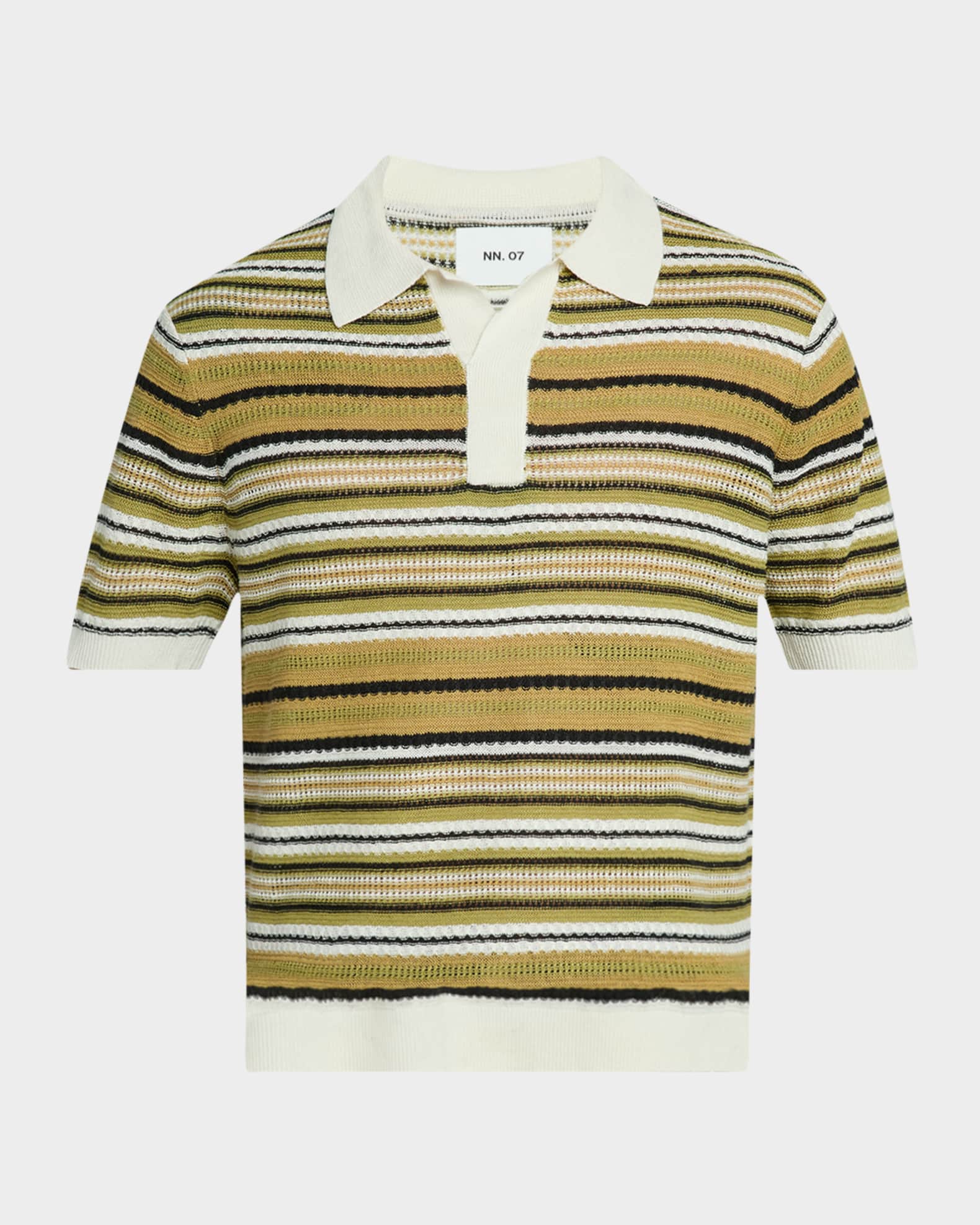 Men's Noam Linen Polo Shirt 0
