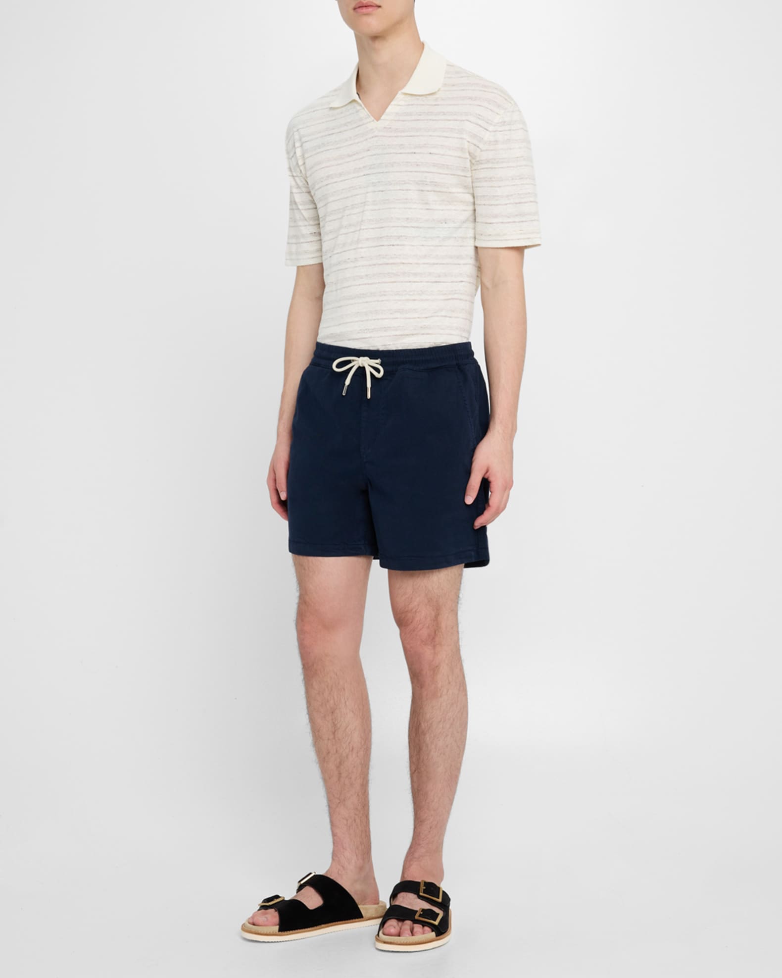 Men's Gregor Lyocell-Blend Shorts 1