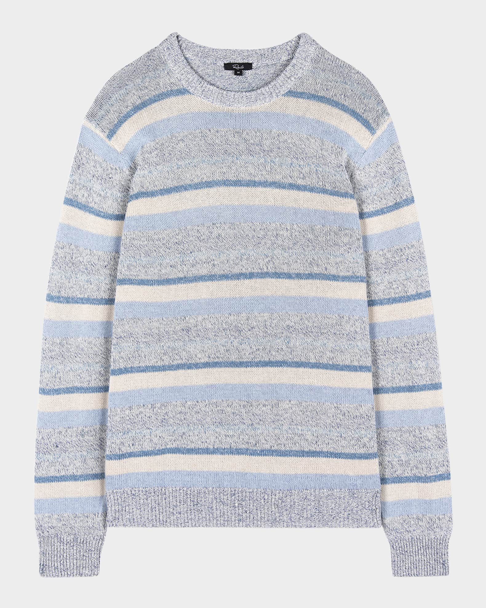 Men's Olsen Melange Striped Sweater