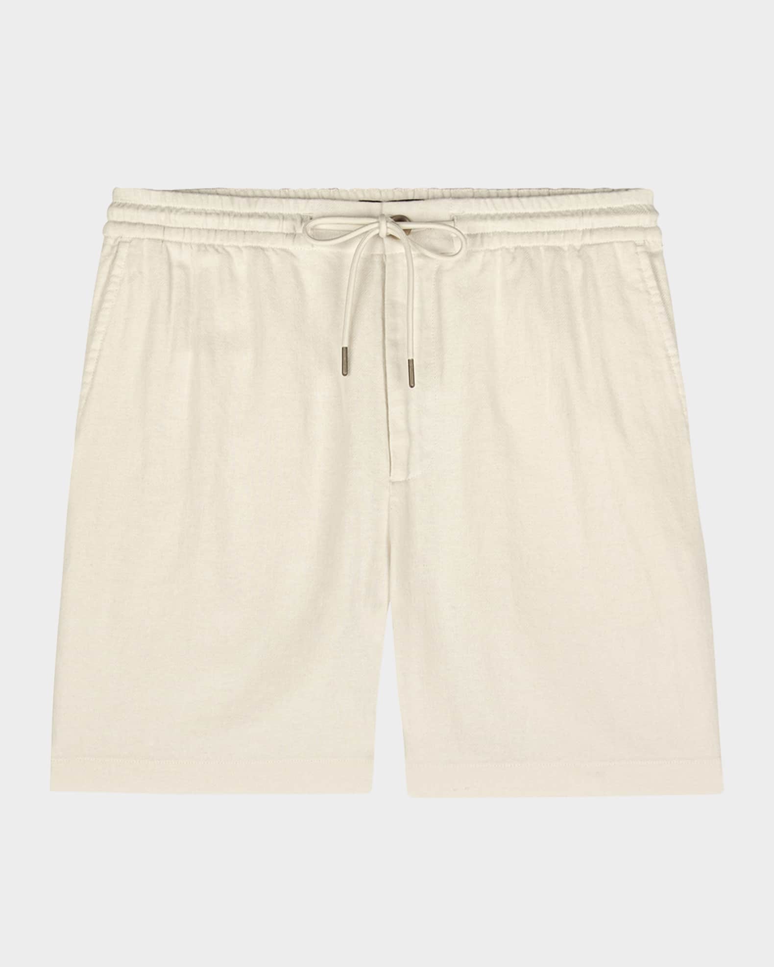 Men's Archer 6 Cotton and Linen Drawstring Shorts 0