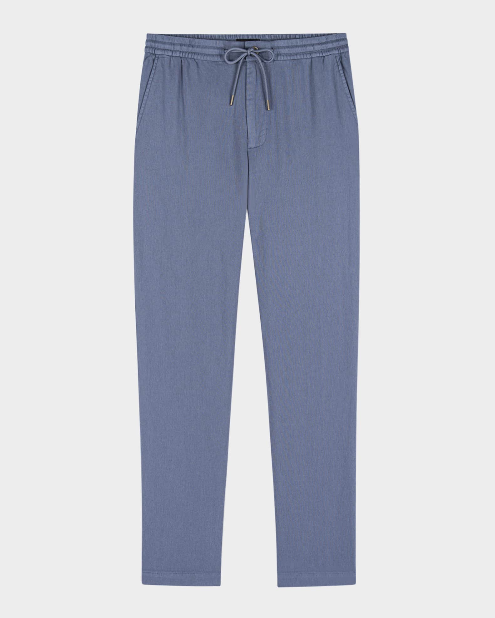 Men's Callum Cotton and Linen Drawstring Pants 0