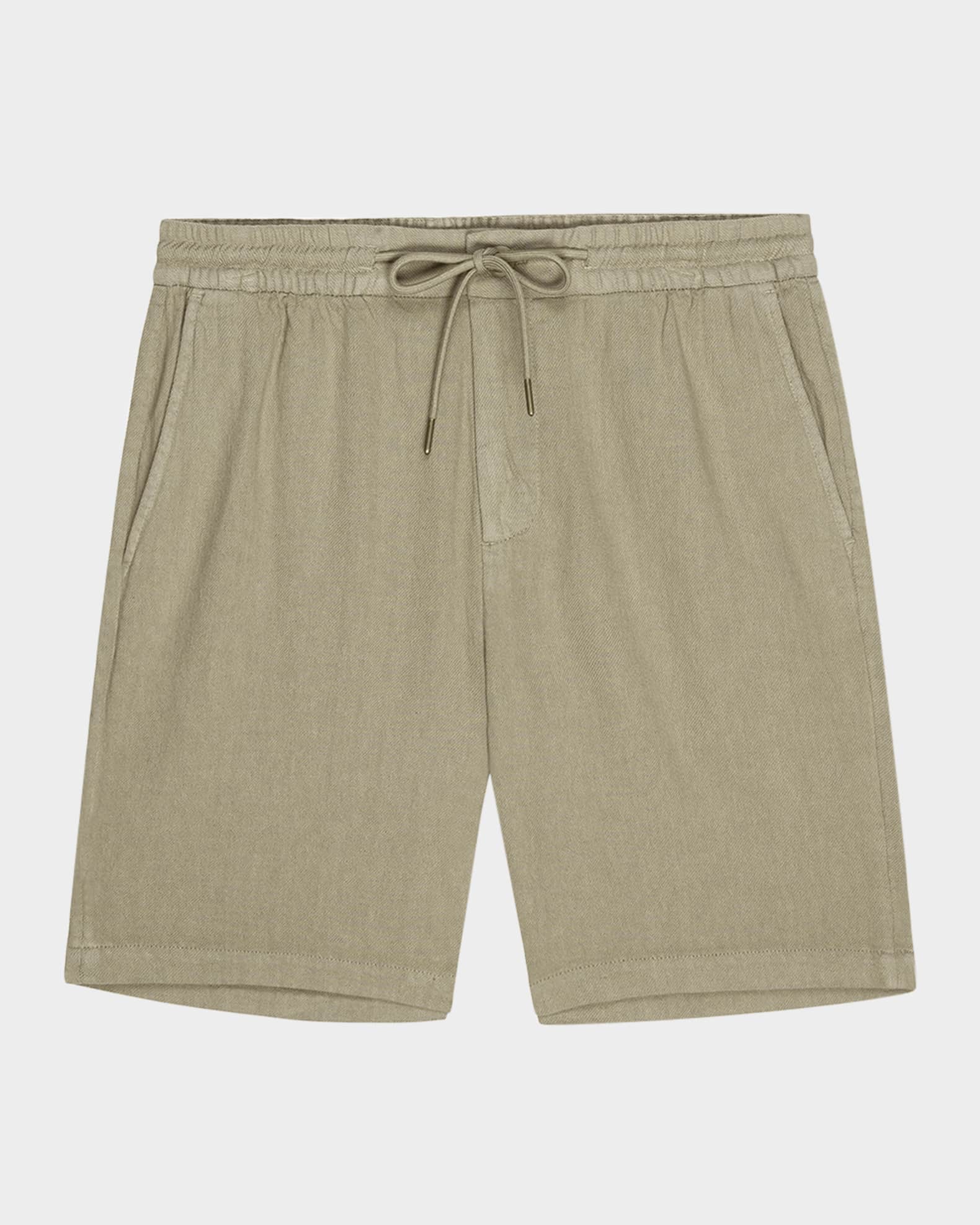 Men's Archer Cotton-Linen Shorts 0