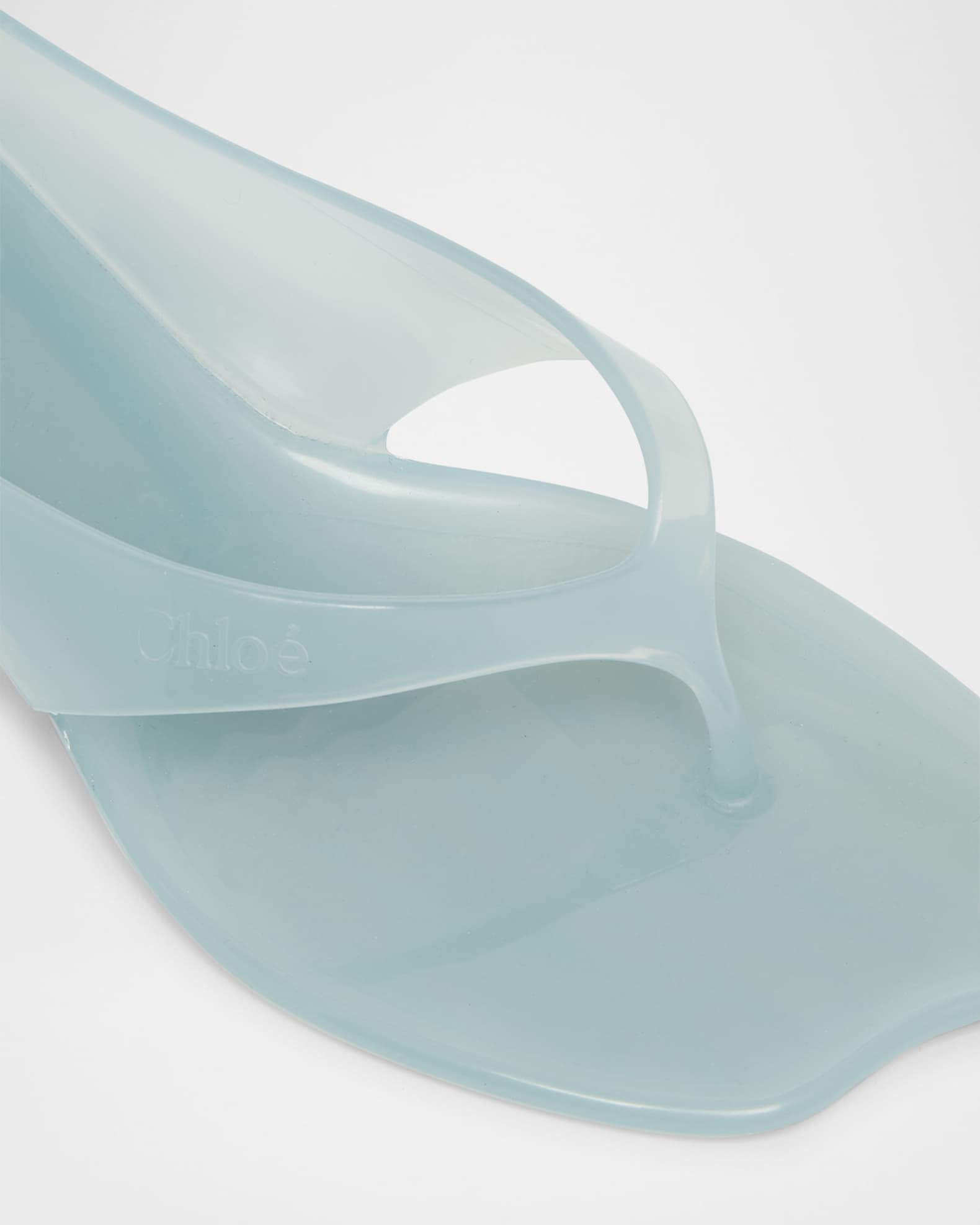 Chloe Jelly Thong Ankle-Strap Sandals | Neiman Marcus