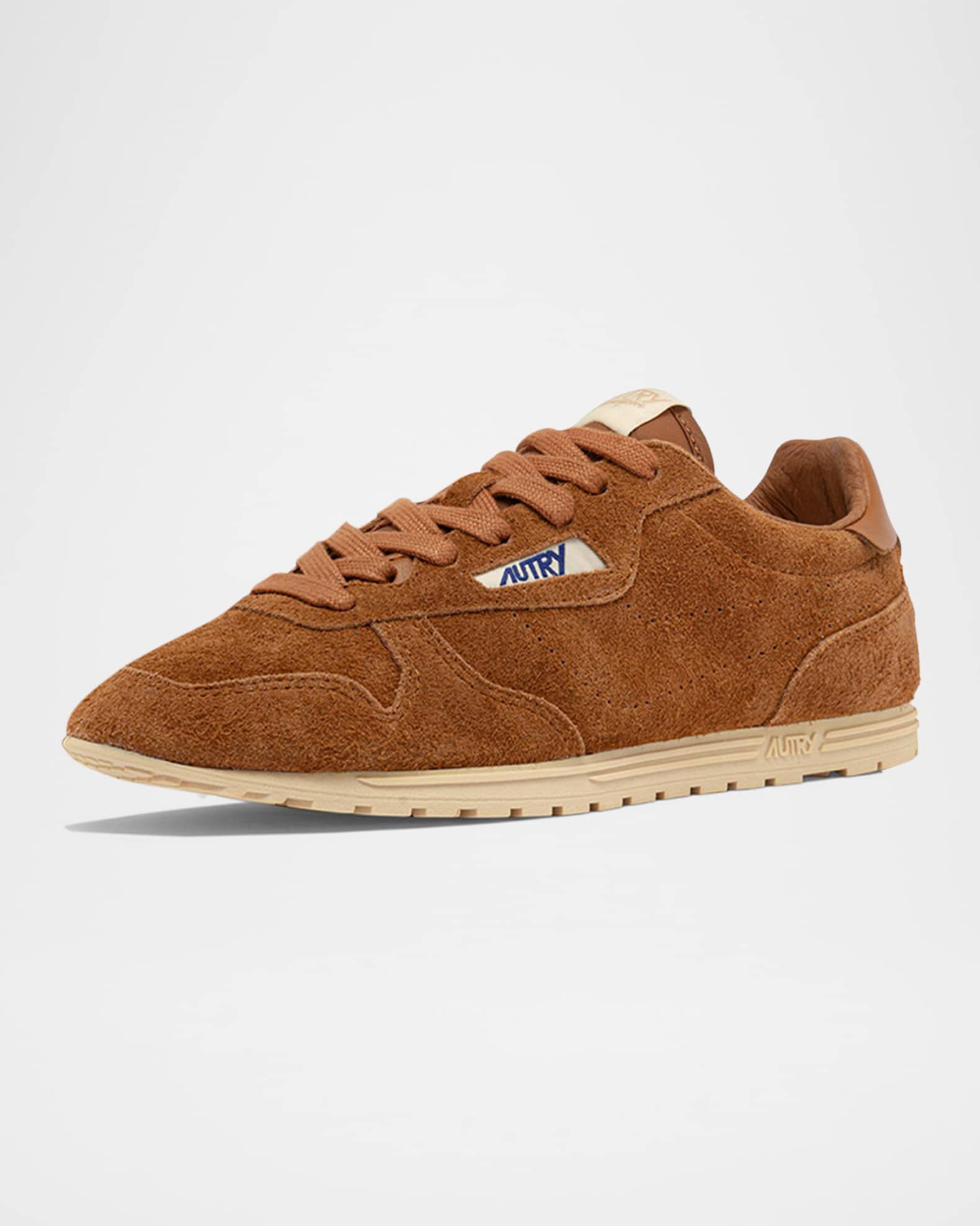 Windspin Retro Suede Low-Top Sneakers 1