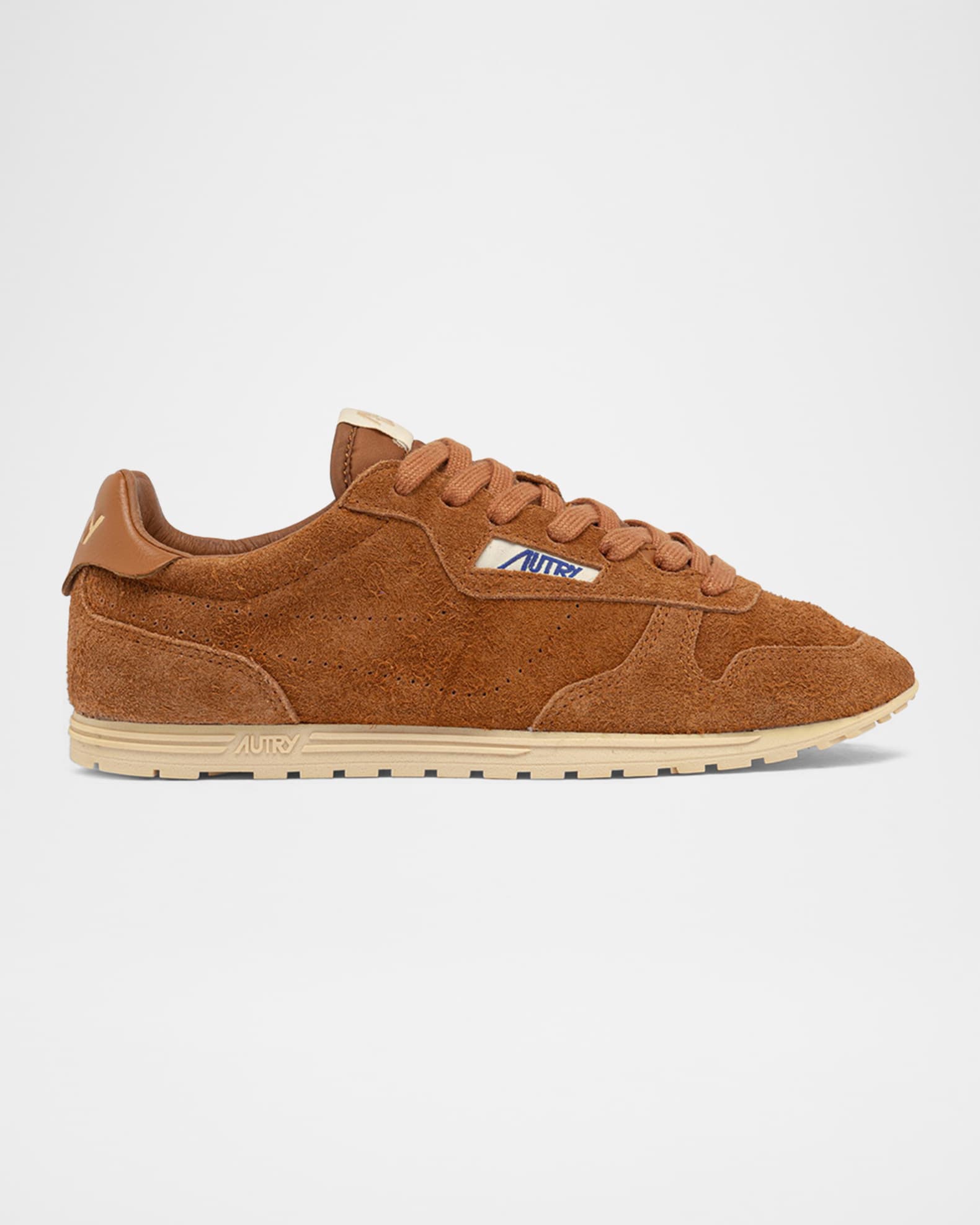 Windspin Retro Suede Low-Top Sneakers 0