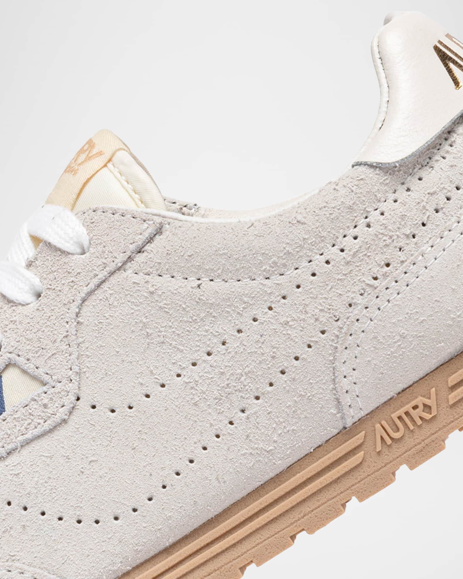 スニーカー AUTRY LIGHT GREY SUEDE WINDSPIN SNEAKERS Autry Windspin Low Sneaker