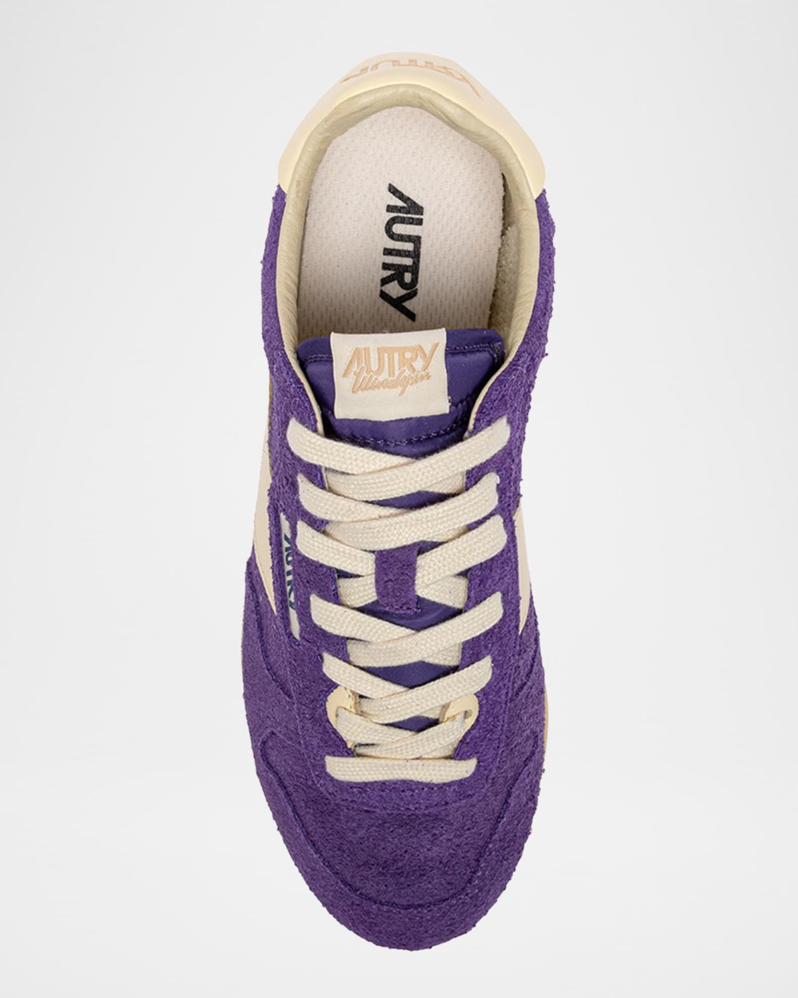 AUTRY Windspin Retro Suede Low-Top Sneakers | Neiman Marcus