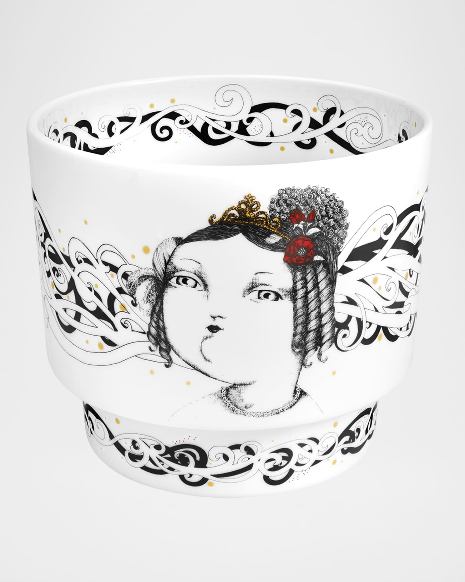 Rainhas de Portugal Cachepot, Queen D. Maria II 0