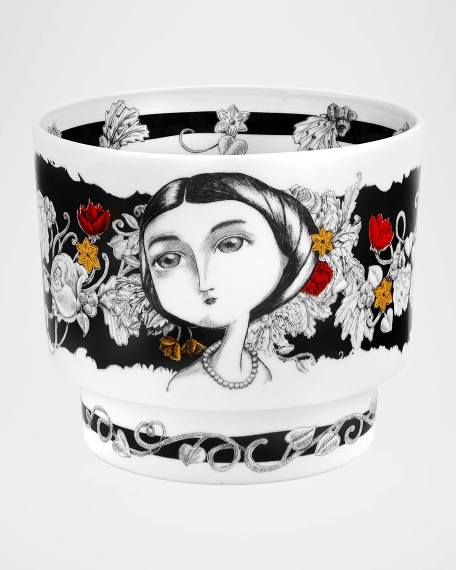Rainhas de Portugal Cachepot, Queen D. Maria II 0