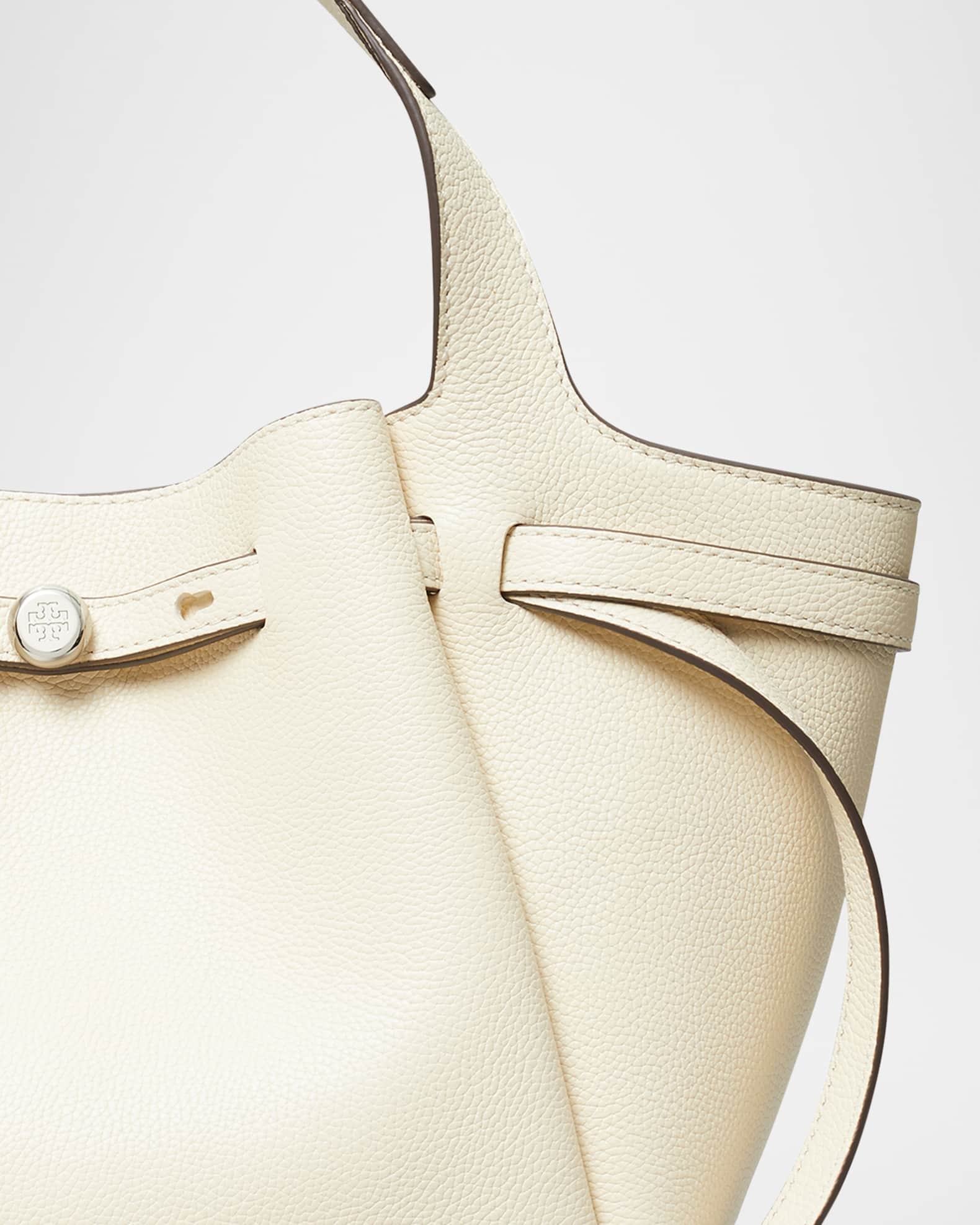 Tory Burch Romy Pebbled Leather Crossbody Bag Neiman Marcus