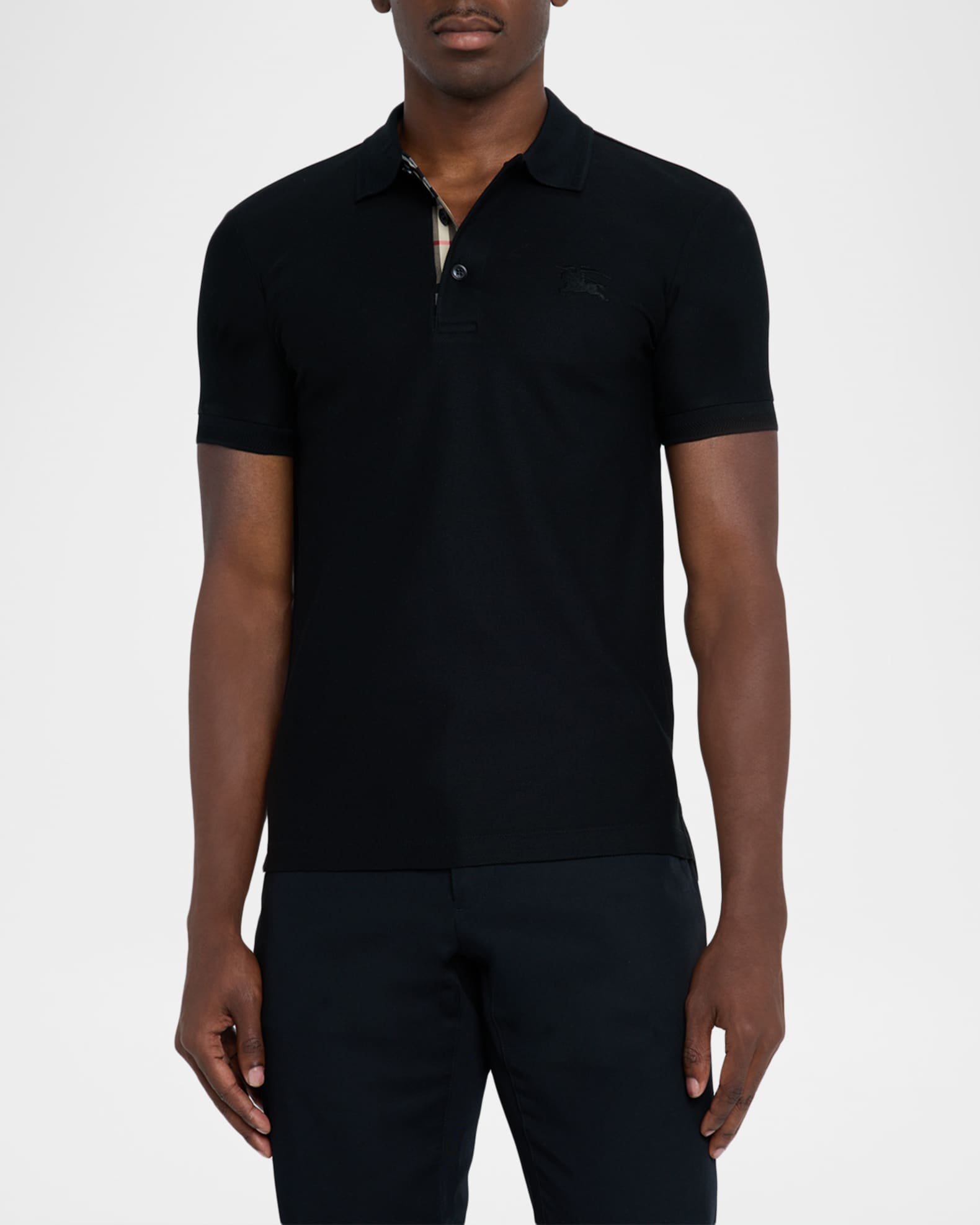 Burberry Men's Eddie EKD Polo Shirt | Neiman Marcus